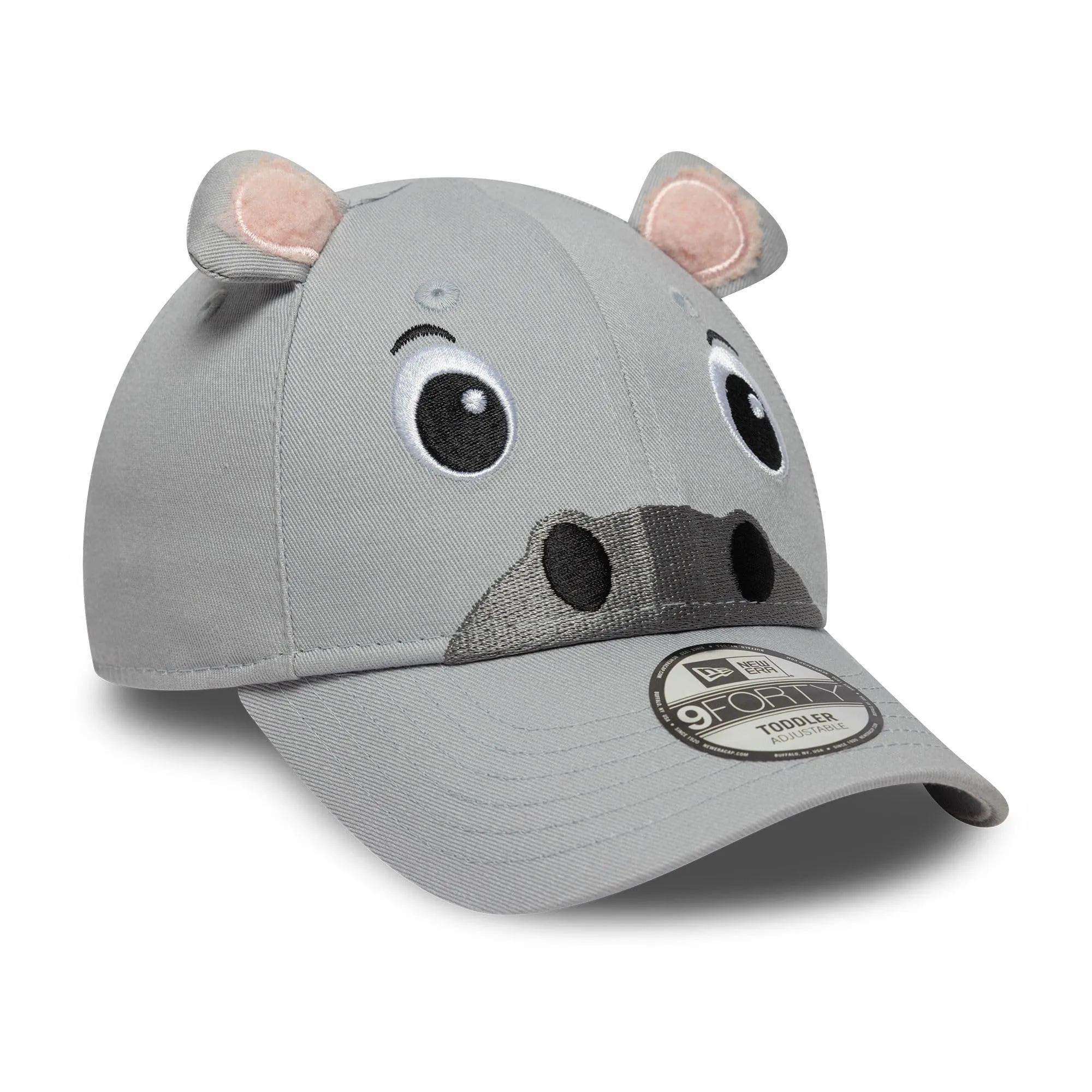New Era Hippo Animal 9Forty Toddler Cap - Grigio - immagine 3