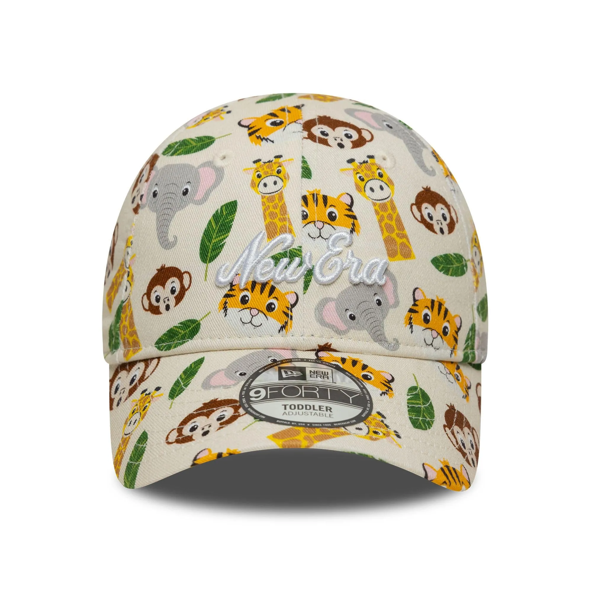 New Era Safari Alloverprint Toddler 9Forty Cap - Beige - immagine 2