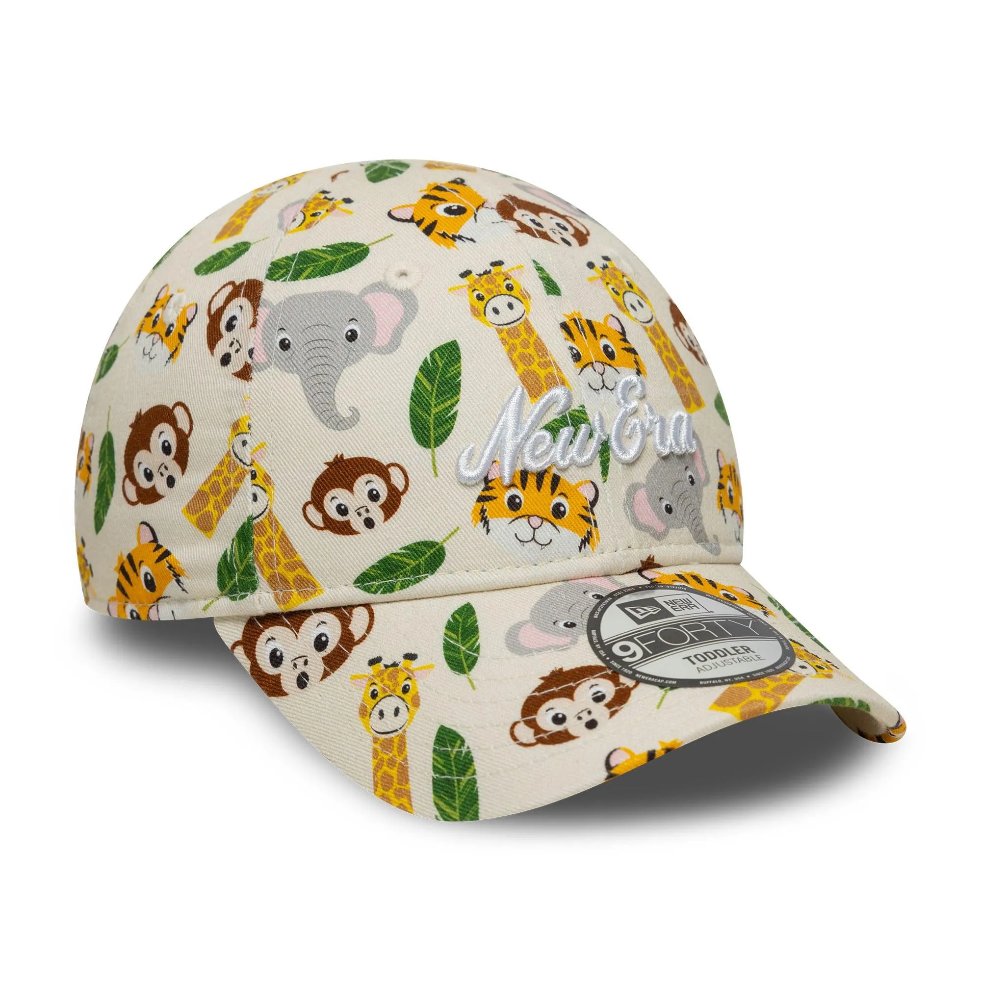 New Era Safari Alloverprint Toddler 9Forty Cap - Beige - immagine 3
