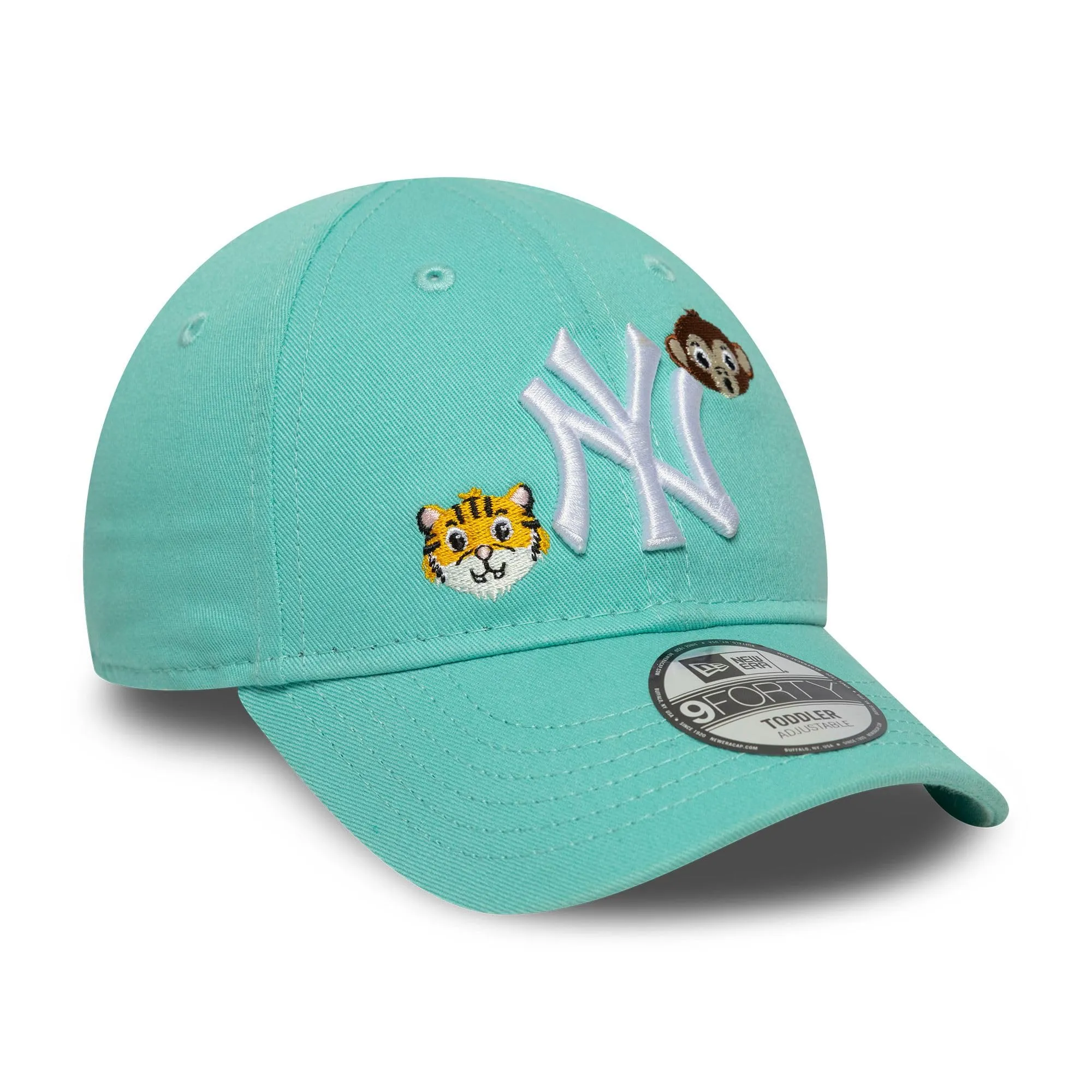New Era York Yankees Cappello 9Forty Animal Icon per Bambini - Verde - immagine 3