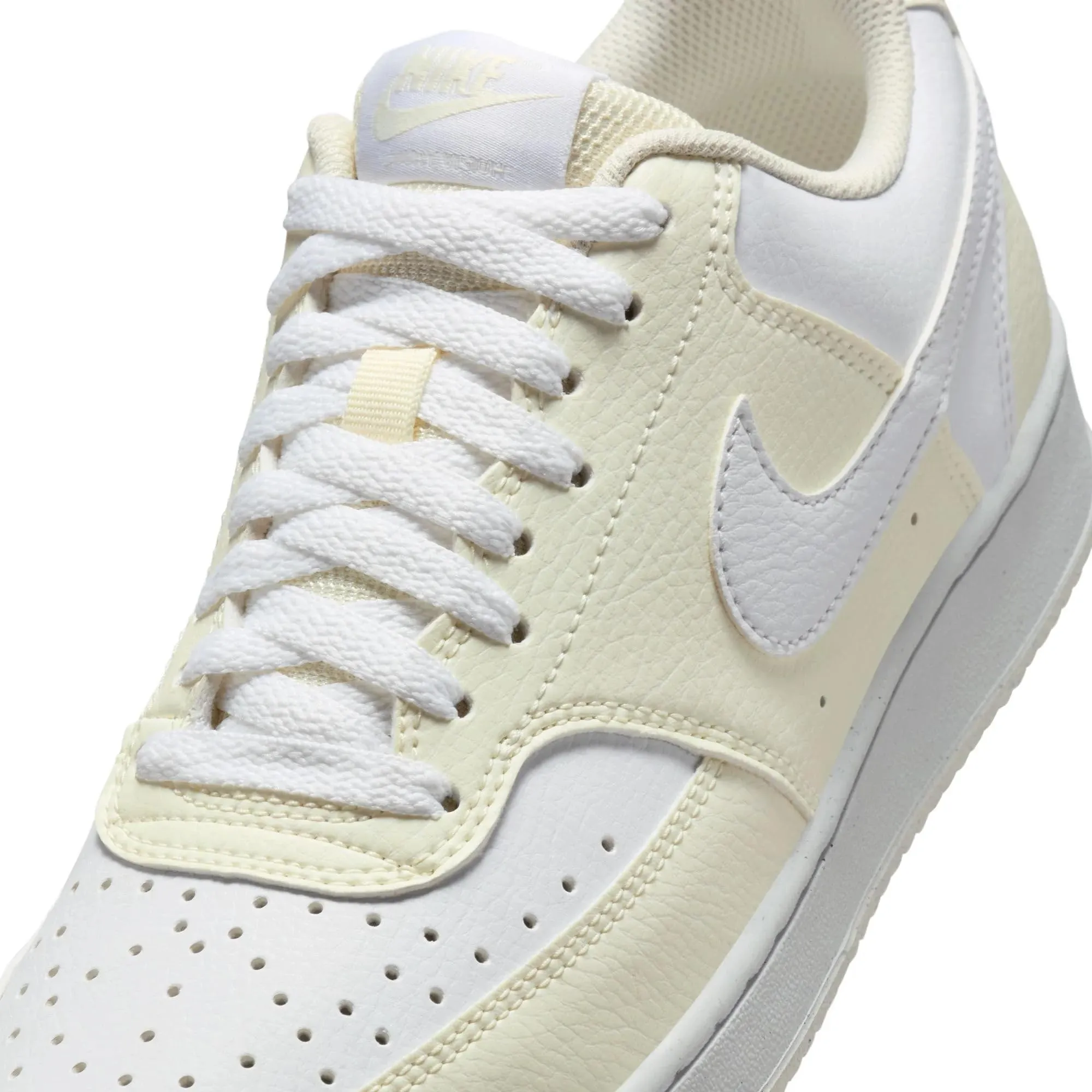Nike W Court Vision Lo NN Scarpe Donna Bianco Perlato Morbido 36.5 EU - immagine 7