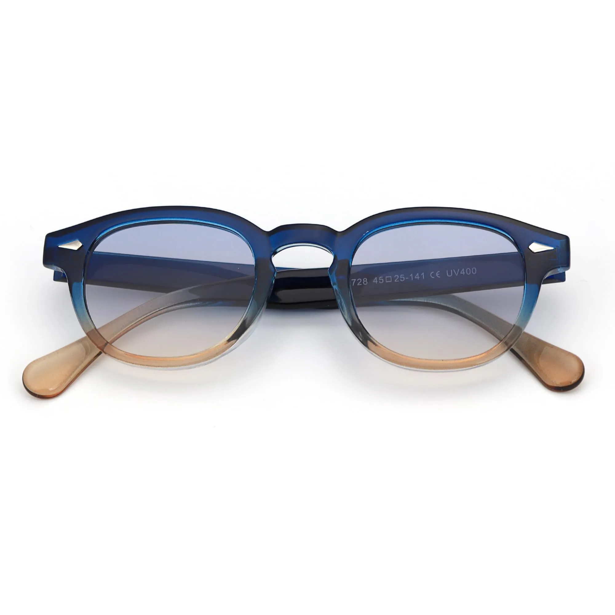 LHSDMOAT Occhiali da sole sportivi ovali vintage stile anni '70 UV400 da uomo e donna - immagine 2
