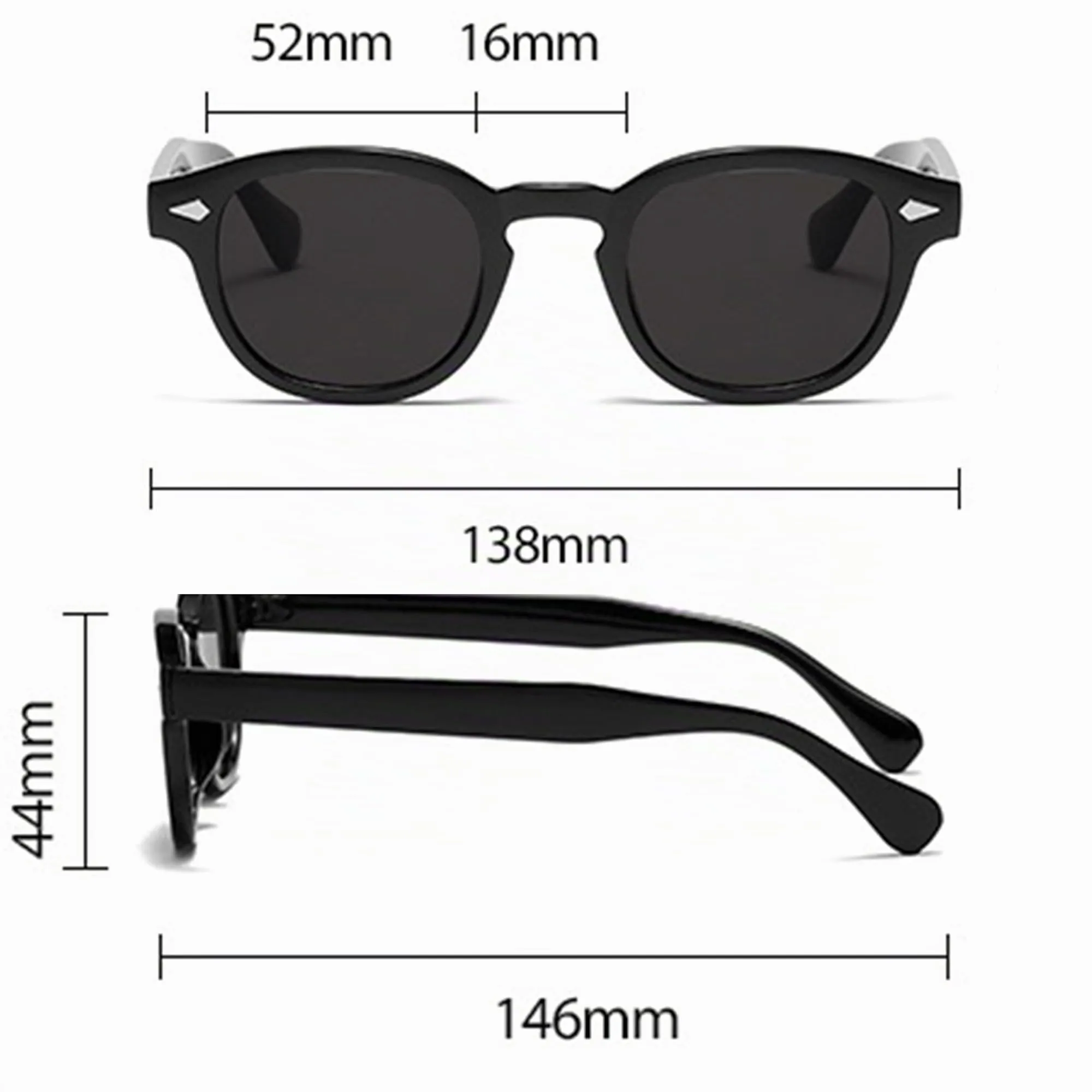 LHSDMOAT Occhiali da sole sportivi ovali vintage stile anni '70 UV400 da uomo e donna - immagine 4