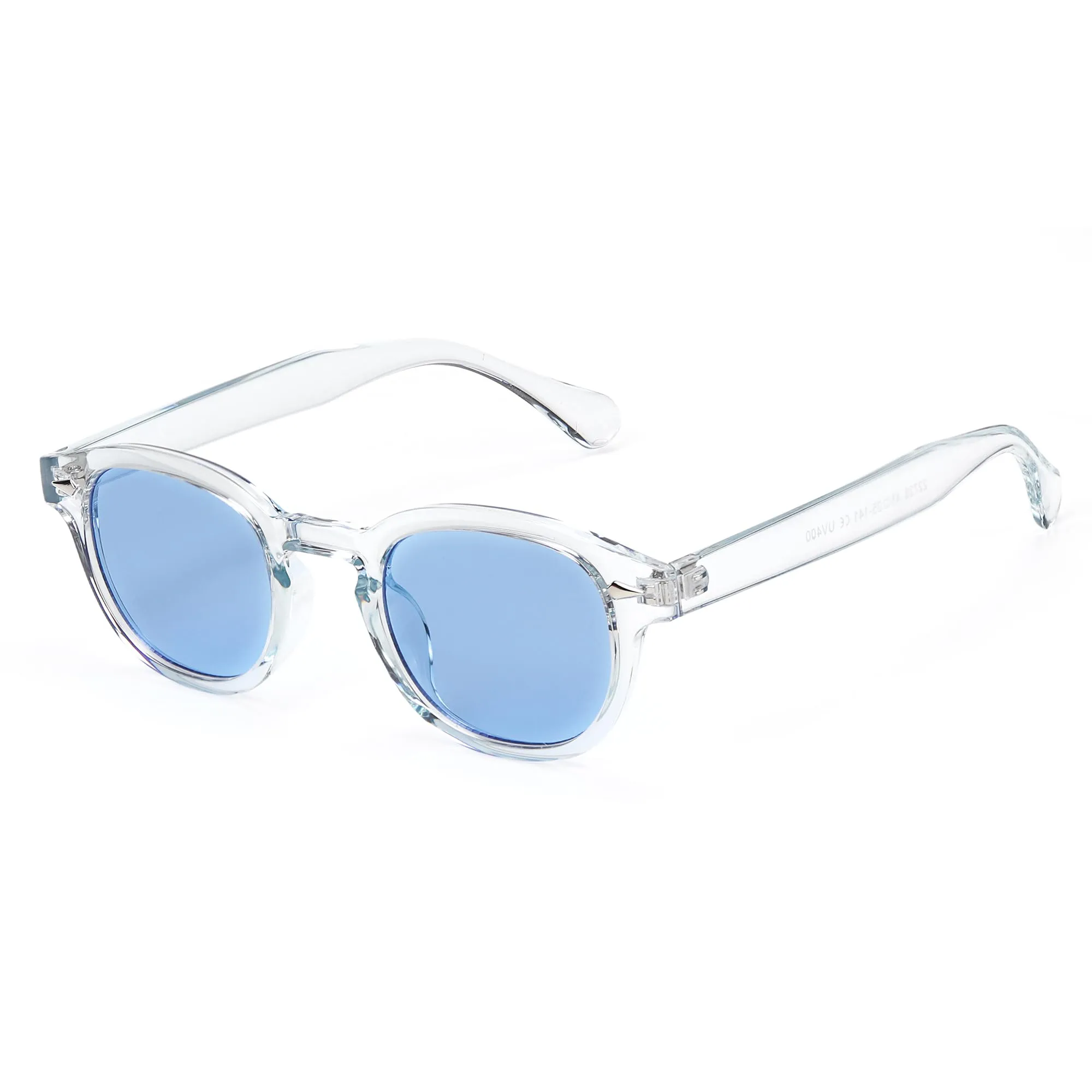 LHSDMOAT Occhiali da sole sportivi ovali vintage stile anni '70 UV400 unisex - immagine 1