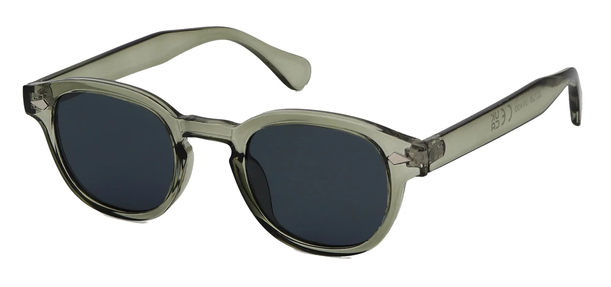LHSDMOAT Occhiali da sole sportivi ovali vintage stile anni '70 UV400 per uomo e donna - immagine 1