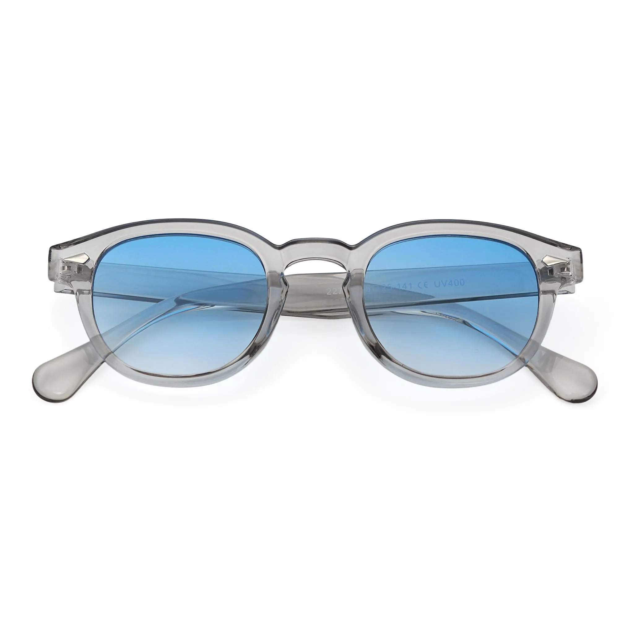 LHSDMOAT Occhiali da sole sportivi ovali vintage anni '70 UV400 unisex - immagine 2