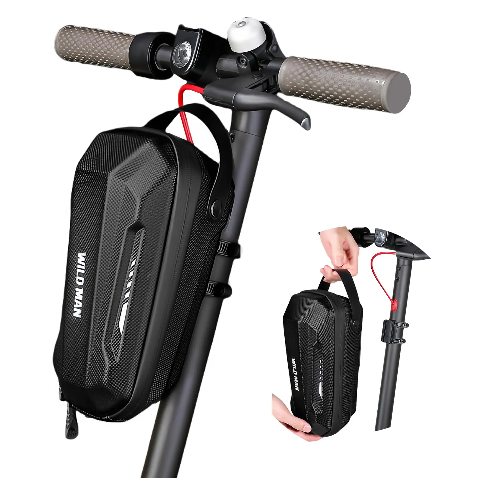 flintronic Borsa per Monopattino Elettrico, 3L Impermeabile per Xiaomi, Ducati, Ninebot ES1/ES2/ES3/ES4 - immagine 1
