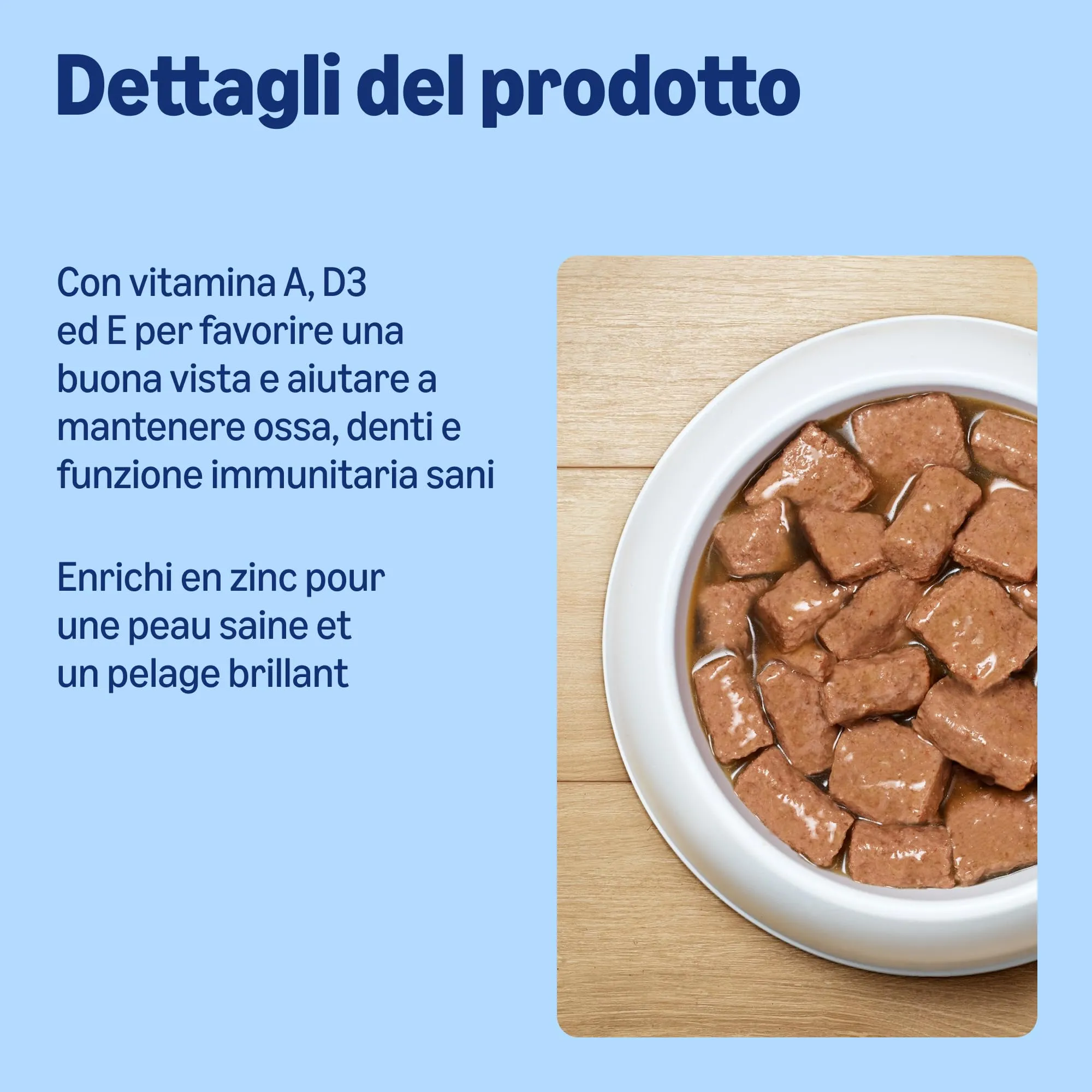 by Amazon Cibo umido per cani, bocconcini di pollame in salsa, 6 x 1,24 kg - immagine 2