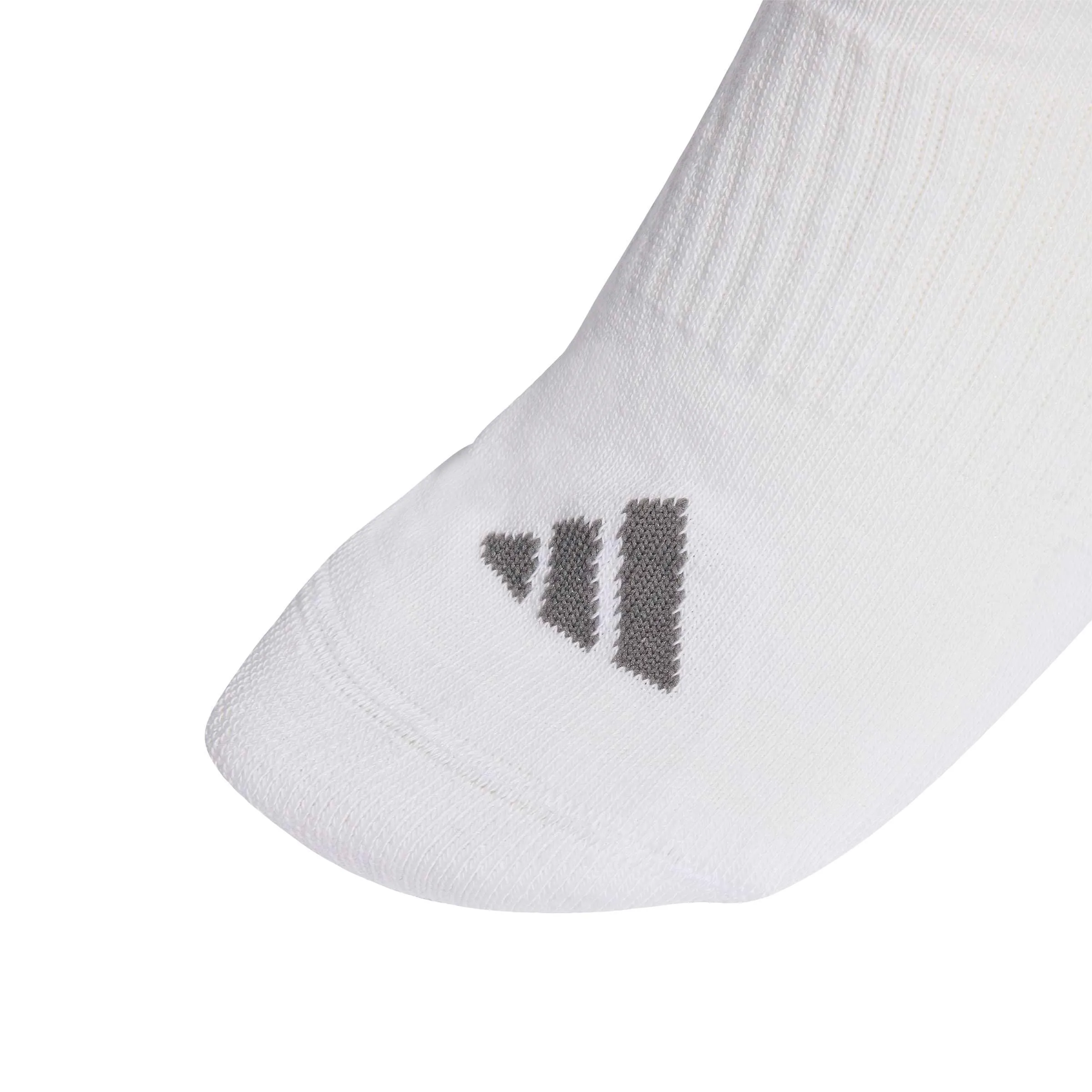 adidas 3-Stripes Cushioned Sportswear Crew Socks, 3 Pair Pack, Blush Pink/White/Wonder Sage, 34-36 - immagine 2