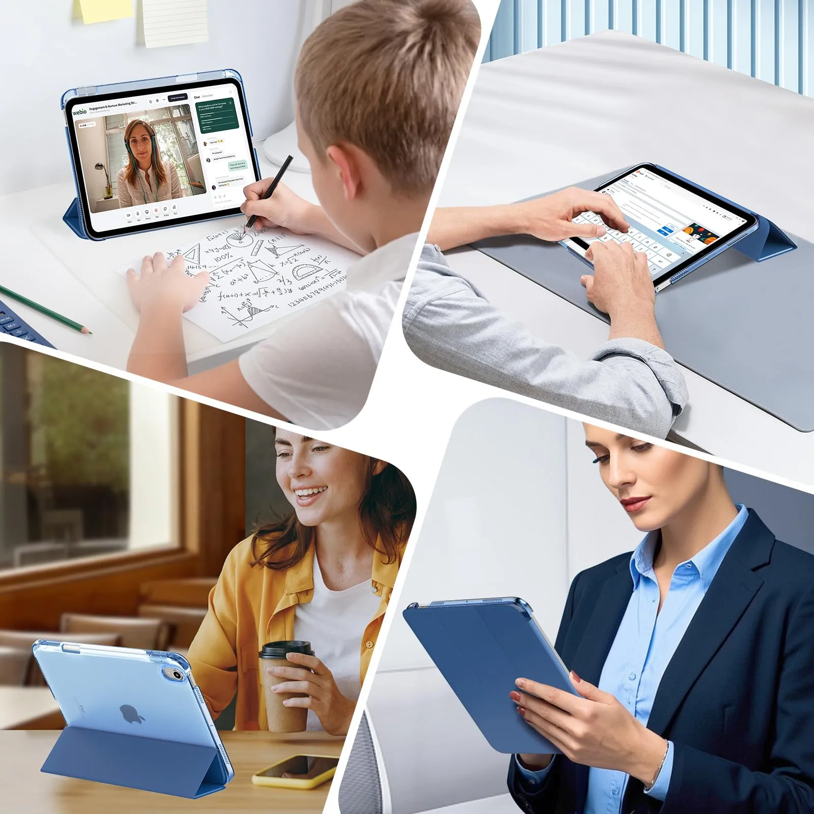MoKo Cover per iPad Air 11 Pollici (M4/M3/M2) 2024/2025/2026 con Portapenna - immagine 9