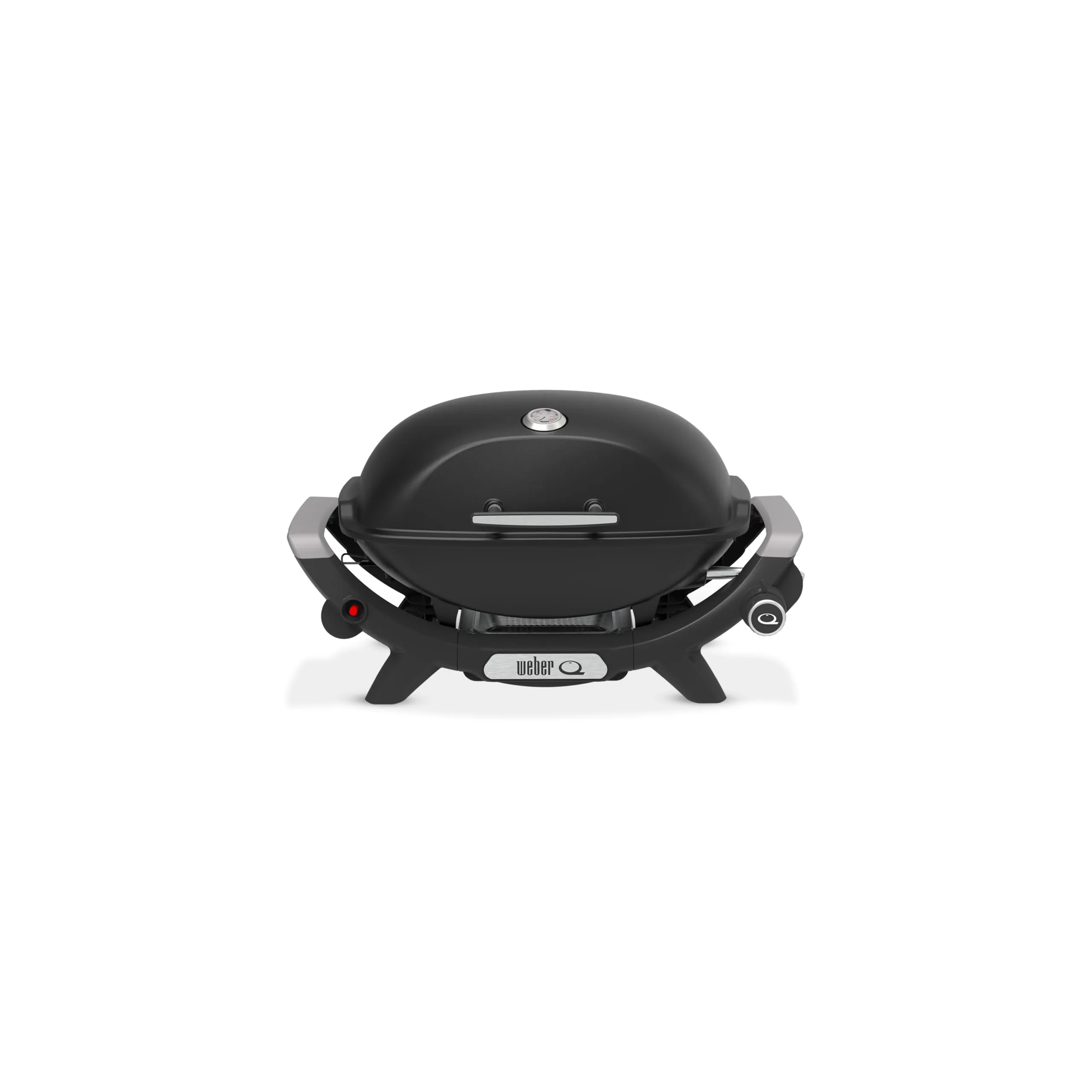 Weber Q2100N Barbecue a Gas, Superficie Grill 53 x 38 cm, 1 bruciatore, Griglia in ghisa Smaltata in Porcellana - Nero (1501082) - immagine 2