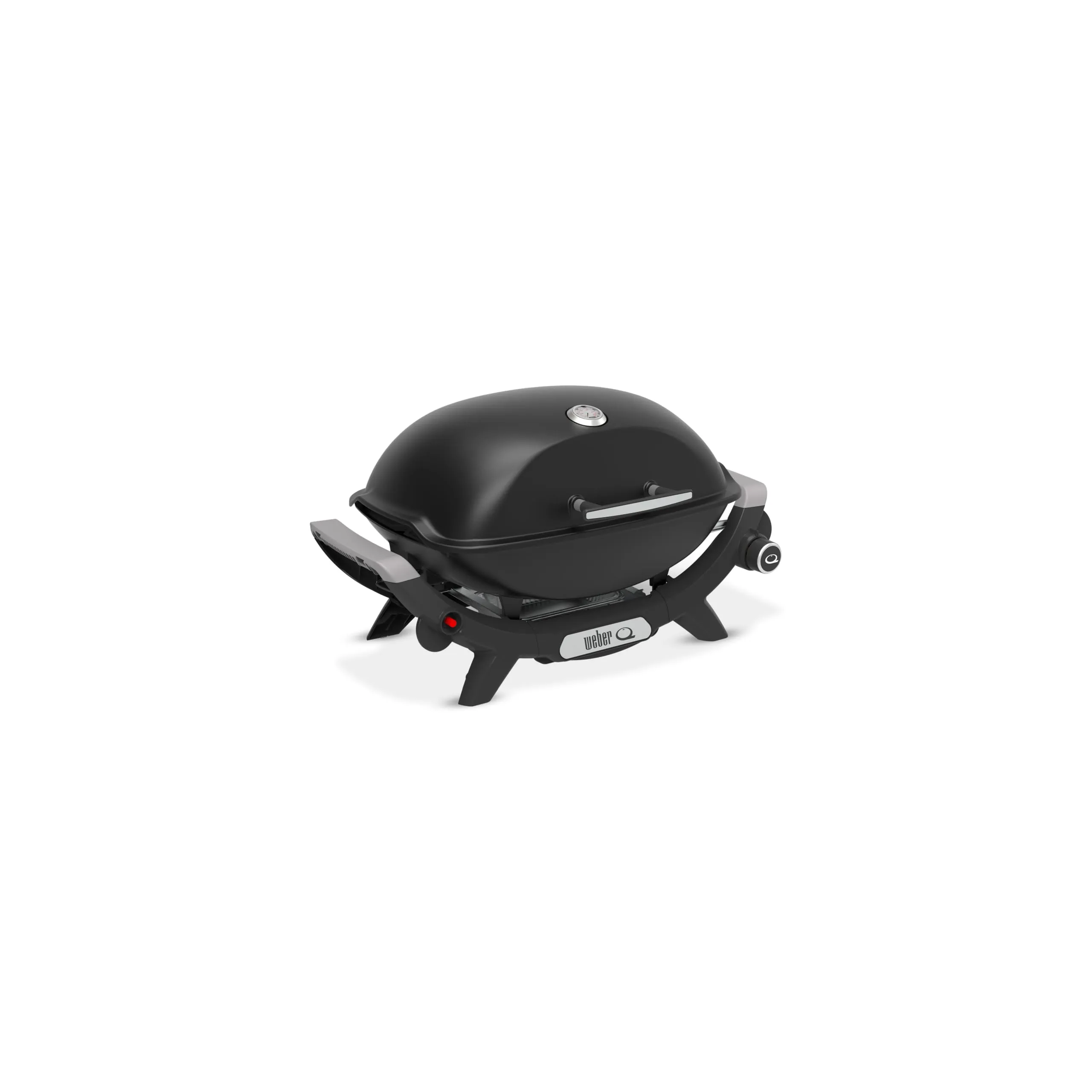 Weber Q2100N Barbecue a Gas, Superficie Grill 53 x 38 cm, 1 bruciatore, Griglia in ghisa Smaltata in Porcellana - Nero (1501082) - immagine 3