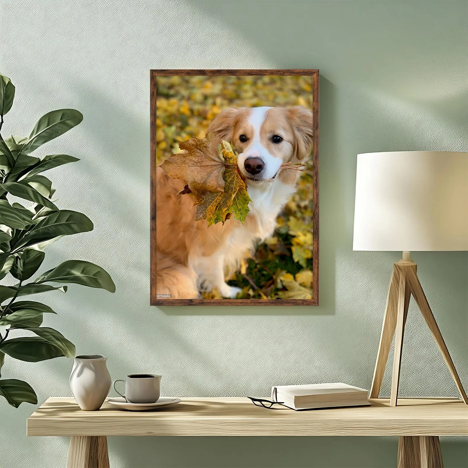 Giftgarden Cornice A3 PVC Marrone Rustico - immagine 4