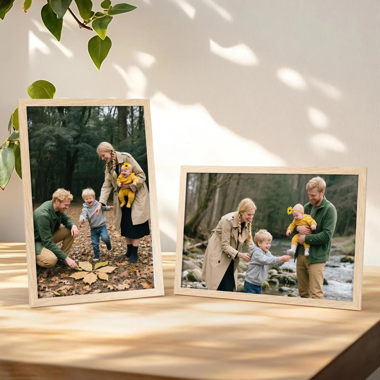 Giftgarden Cornice in PVC, Legno Naturale, 20x30 cm, 1 Pezzo - immagine 3
