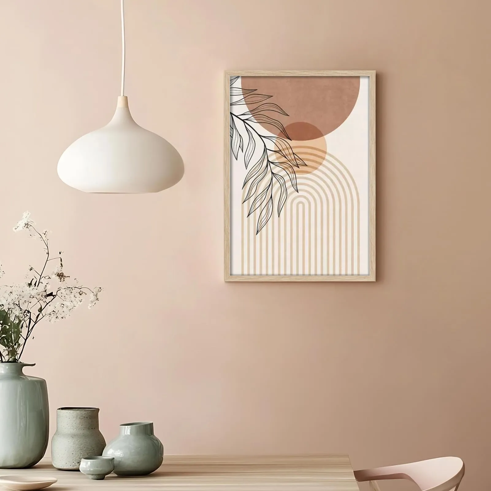 Giftgarden Cornice A3 in PVC, Colore Legno Naturale, 1 Pezzo - immagine 5