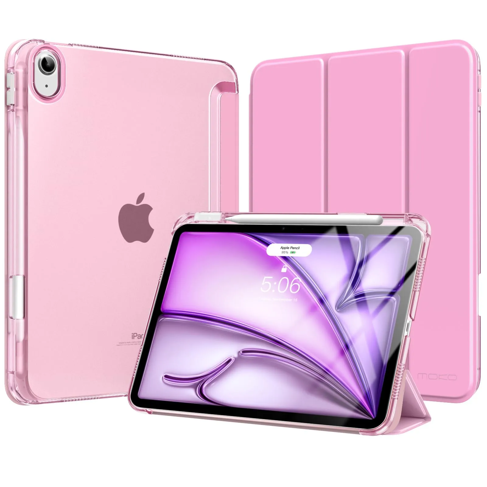 MoKo Cover per iPad Air 11 Pollici (M4/M3/M2) 2024-2026 con Portapenna - immagine 1
