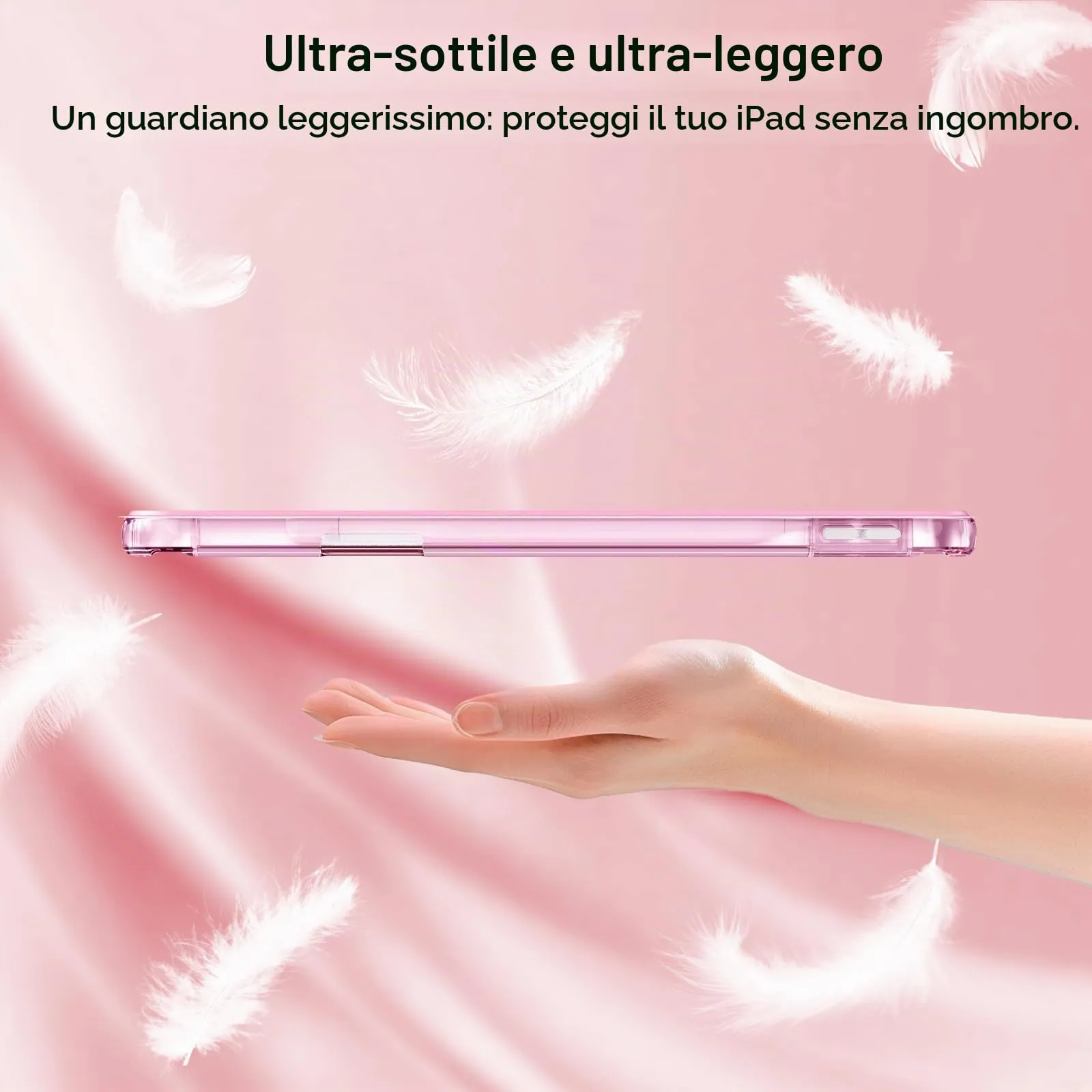 MoKo Cover per iPad Air 11 Pollici (M4/M3/M2) 2024-2026 con Portapenna - immagine 8
