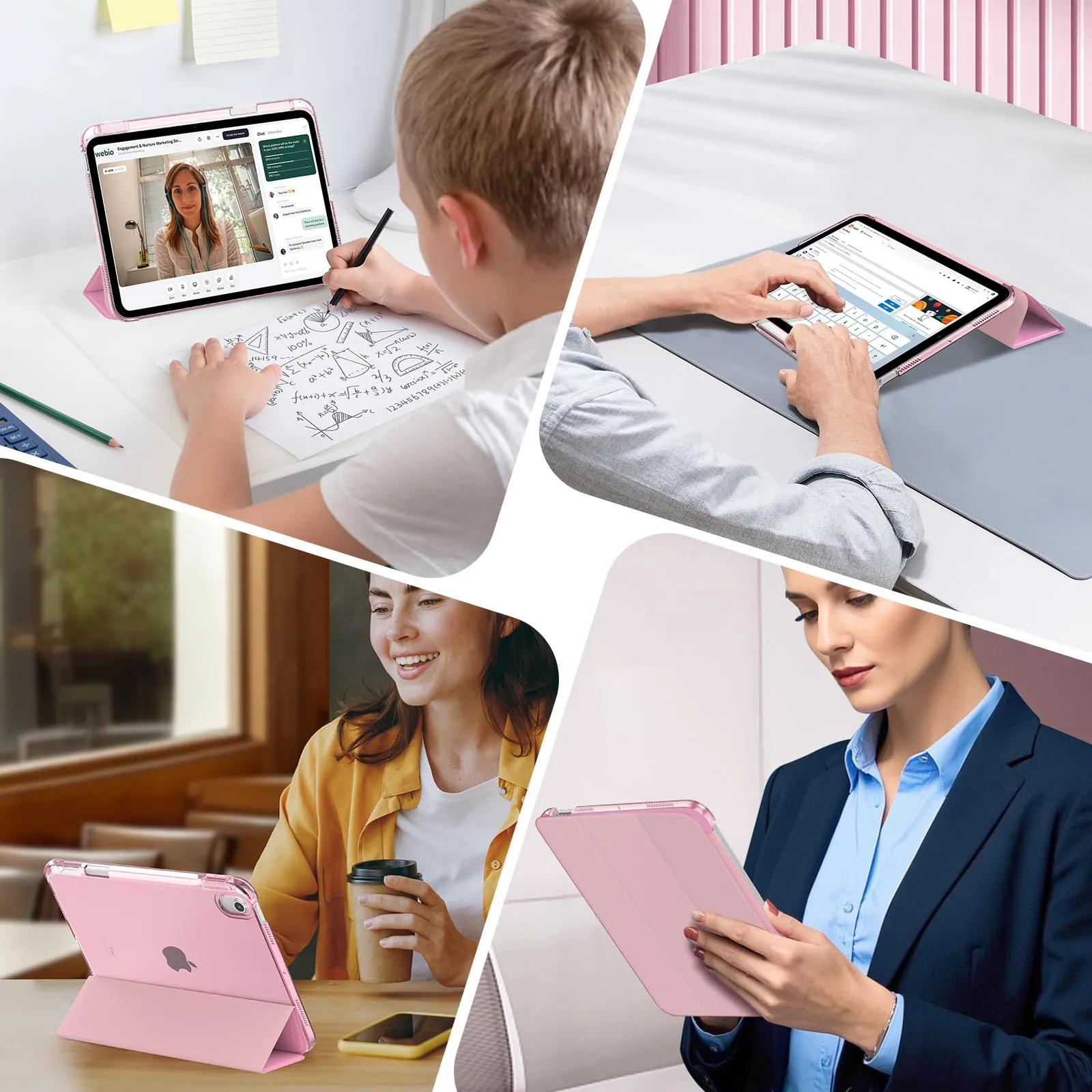 MoKo Cover per iPad Air 11 Pollici (M4/M3/M2) 2024-2026 con Portapenna - immagine 9
