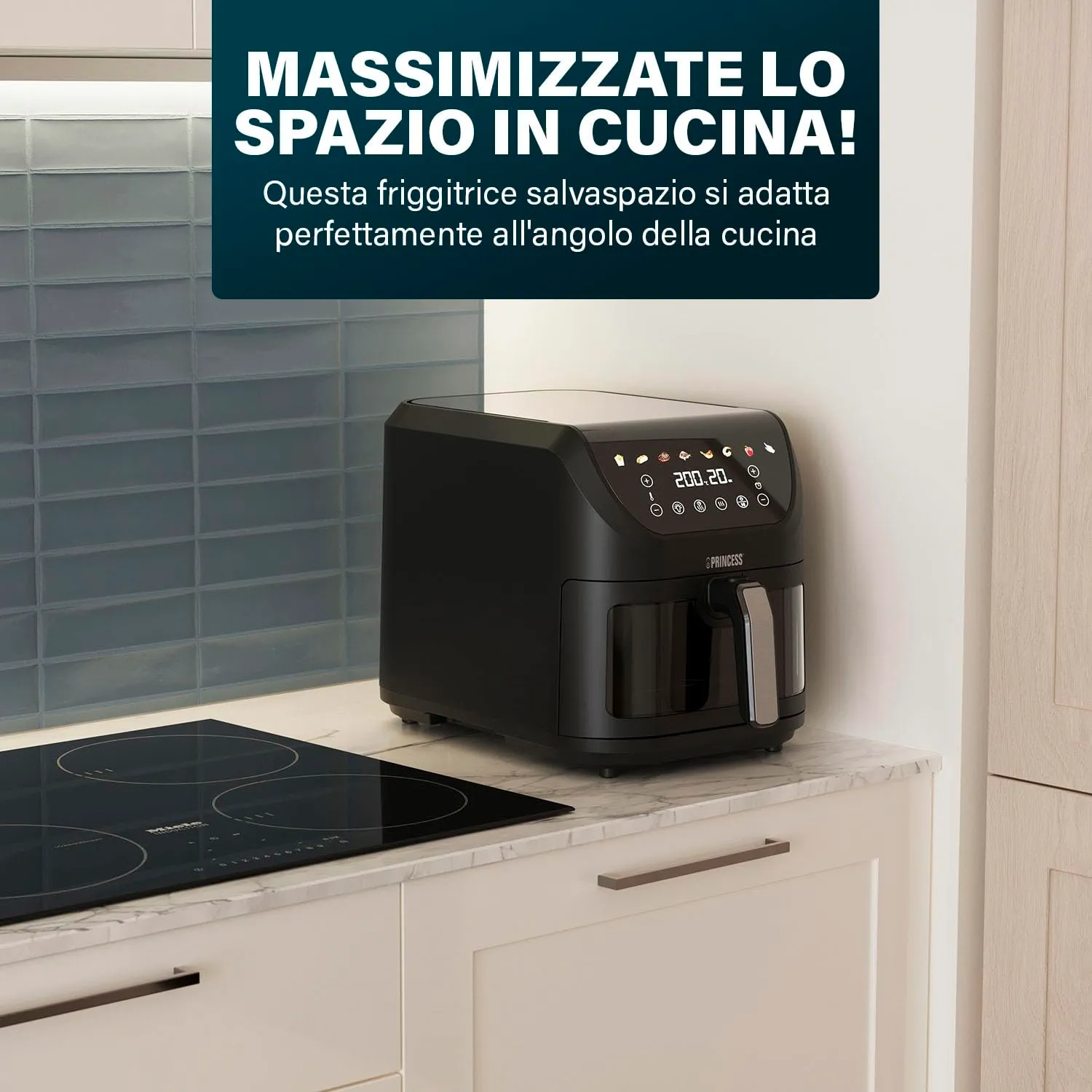 Princess SlimFry Airfryer 8L 2000W 182257 - immagine 7