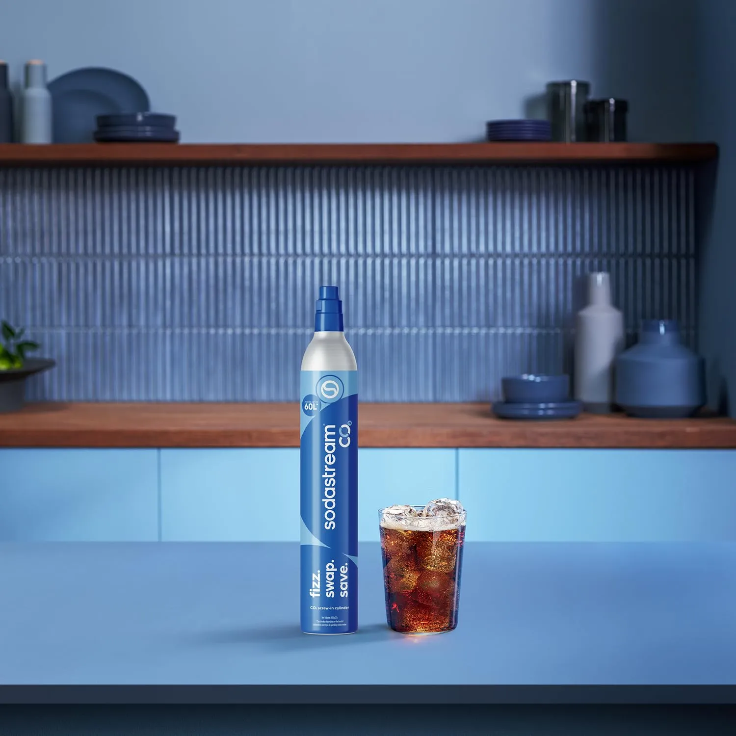 SodaStream Cilindri CO₂ a vite, 2 pezzi, 120L - immagine 3