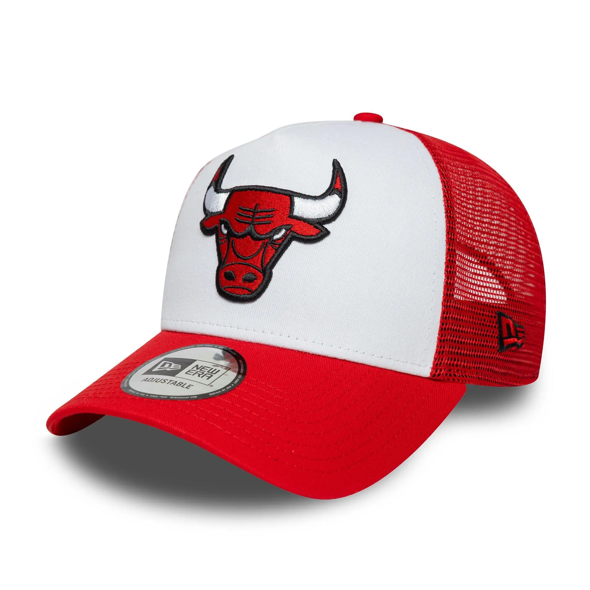 New Era Chicago Bulls Trucker A-Frame Hat - Red - immagine 2