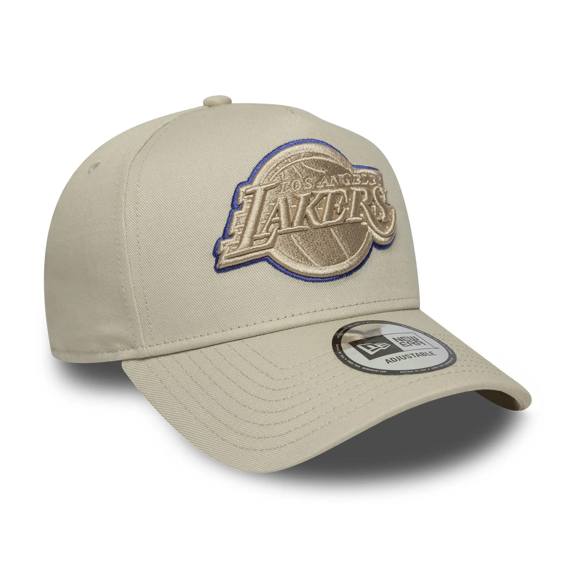New Era Los Angeles Lakers E-Frame Tonal Outline Cap - Beige - immagine 3