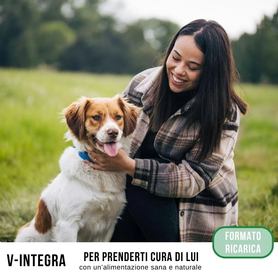 V-INTEGRA Cane Adulto Integratore Multivitaminico Eco Ricarica, 1kg - immagine 7