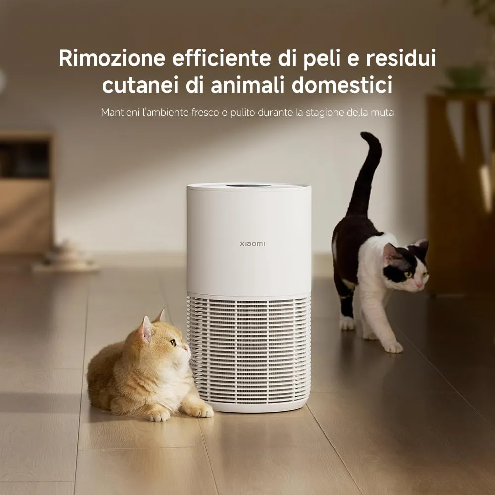 Xiaomi Smart Purificatore d'Aria per Animali, Filtro HEPA, Aspirazione 360°, Bianco - immagine 3