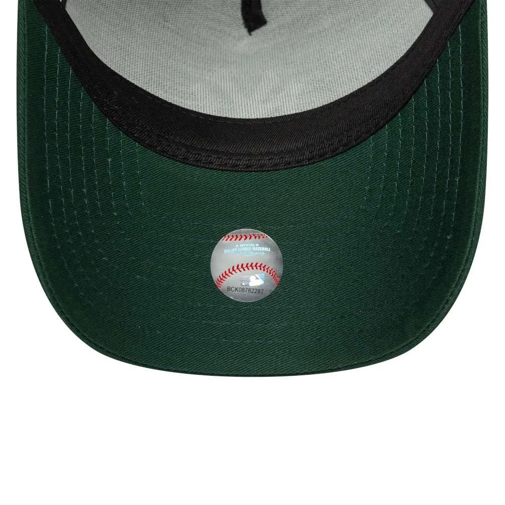 New Era Men's League Essential 940 A-Frame Trucker Cap - Verde Scuro - Taglia Unica - immagine 5