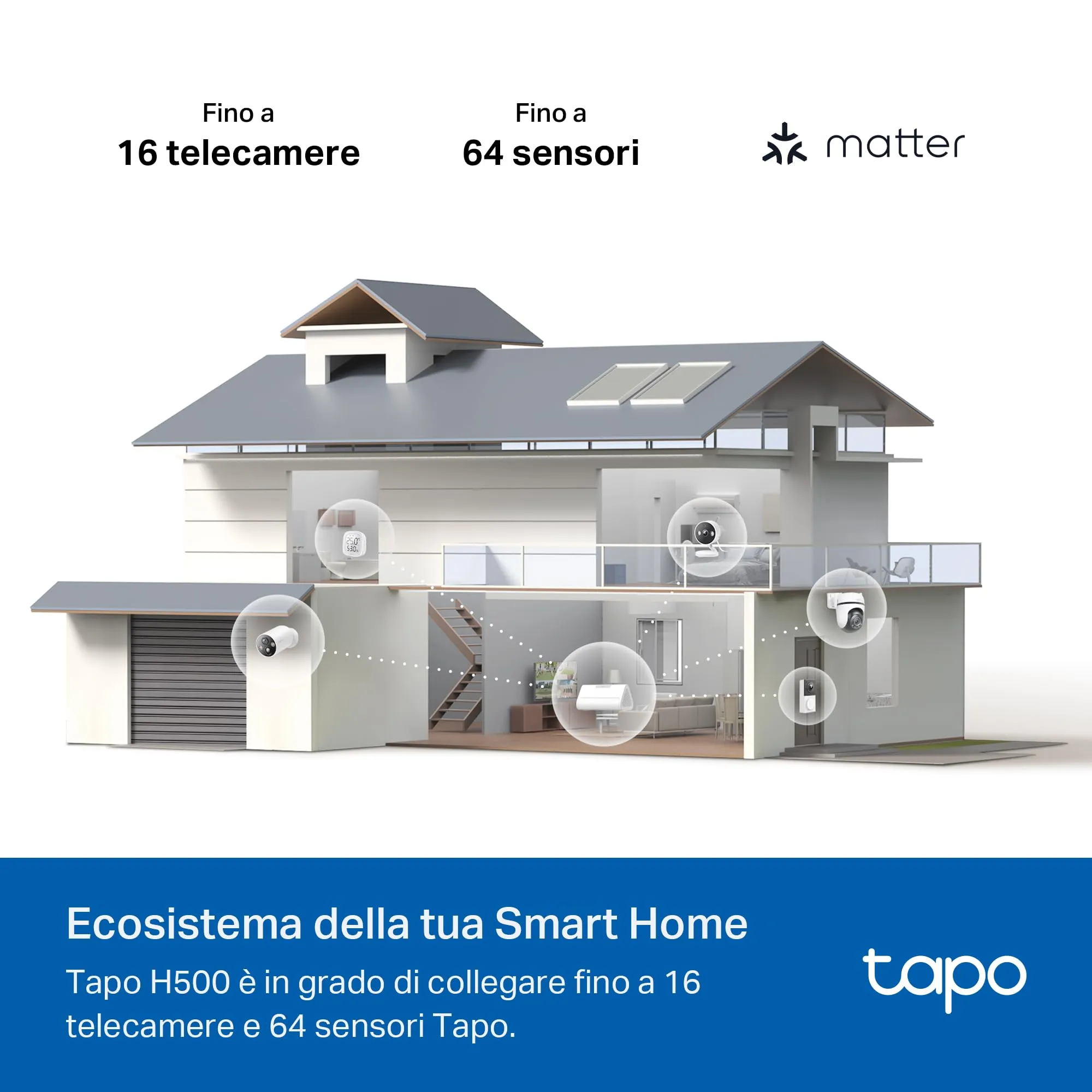 Tapo H500 Smart HomeBase 16GB (expandable to 16TB) for Cameras and Sensors AI - immagine 6