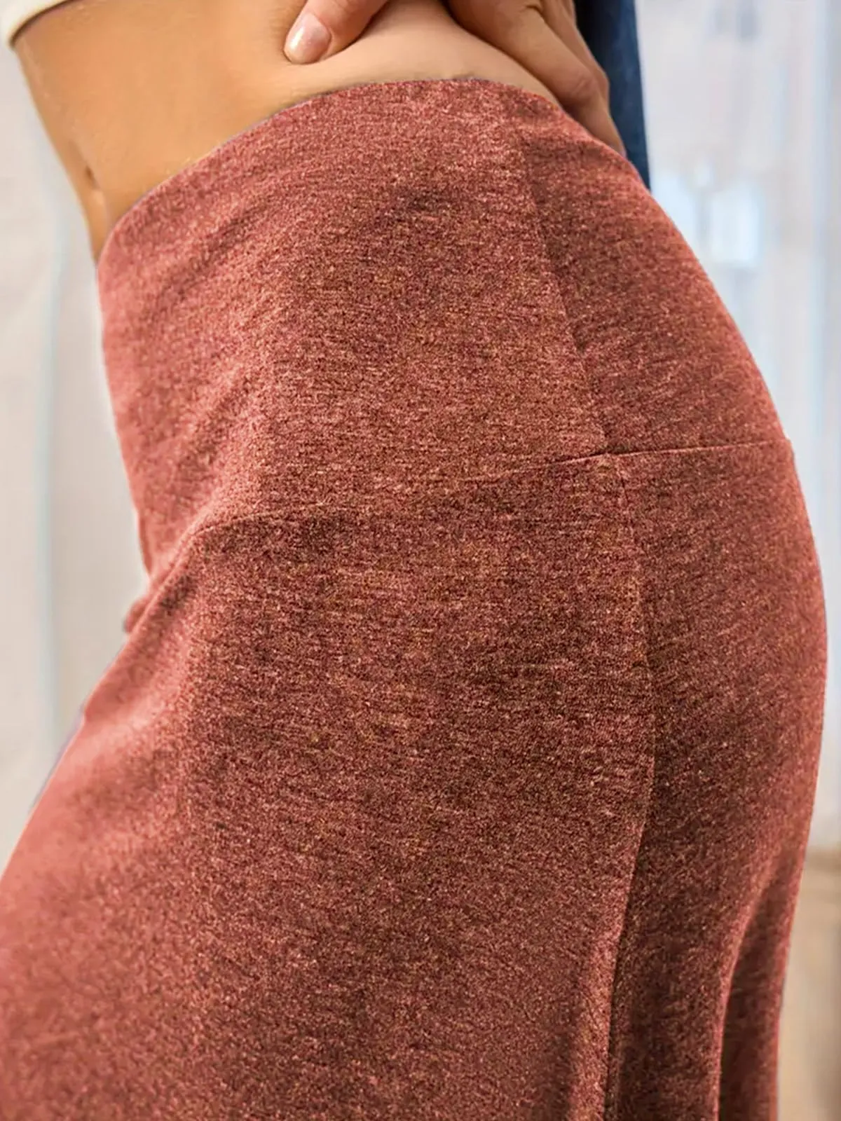 Adigaber Gonna Lunga da Donna Elasticizzata Vita Alta Maxi Yoga - immagine 5