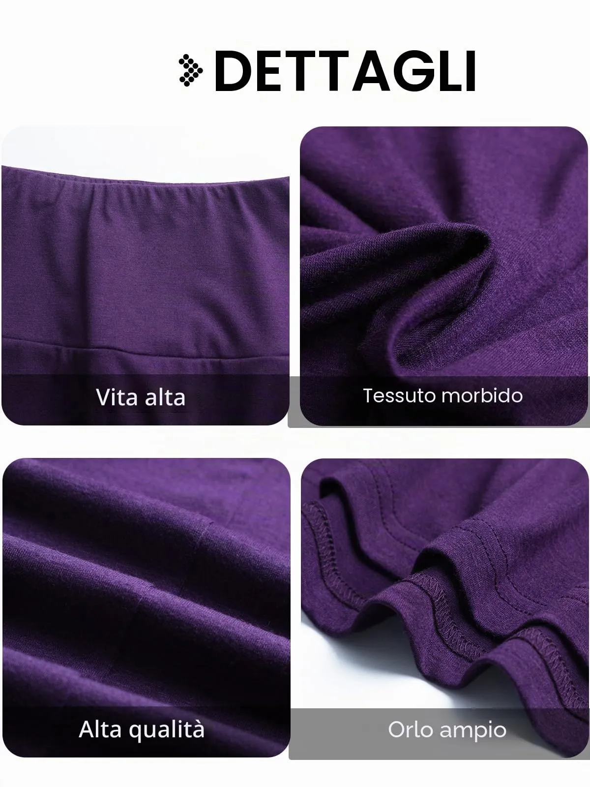 Adigaber Gonna Lunga da Donna Elasticizzata Vita Alta Maxi Yoga - immagine 6