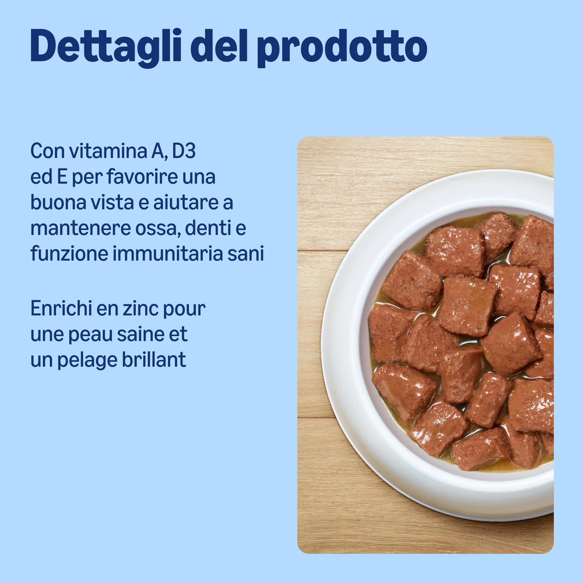 by Amazon Cibo umido per cani bocconcini di manzo in salsa, 6 x 1,24 kg - immagine 2