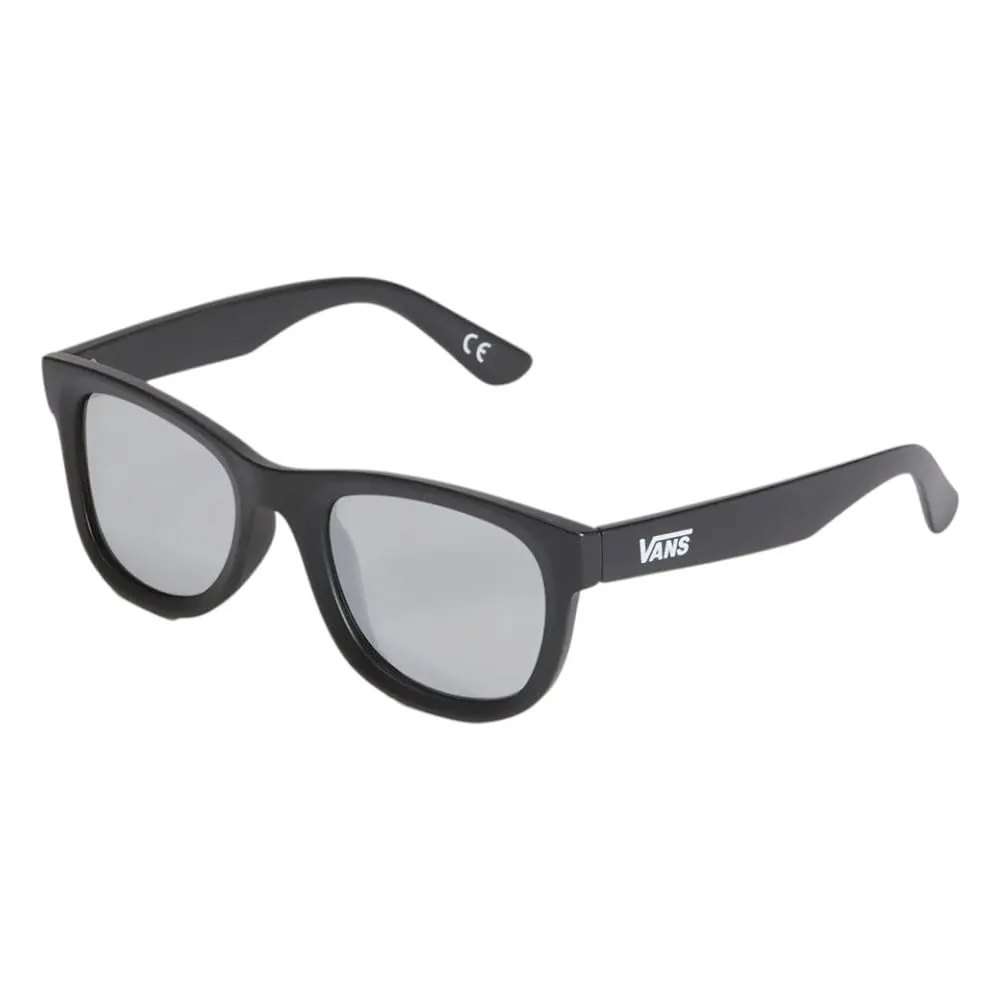 Vans Spicoli Sunglasses, Matte Black and Silver Mirror, One Size - immagine 1