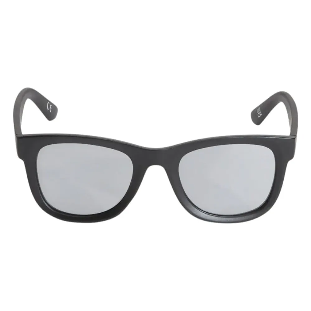 Vans Spicoli Sunglasses, Matte Black and Silver Mirror, One Size - immagine 2