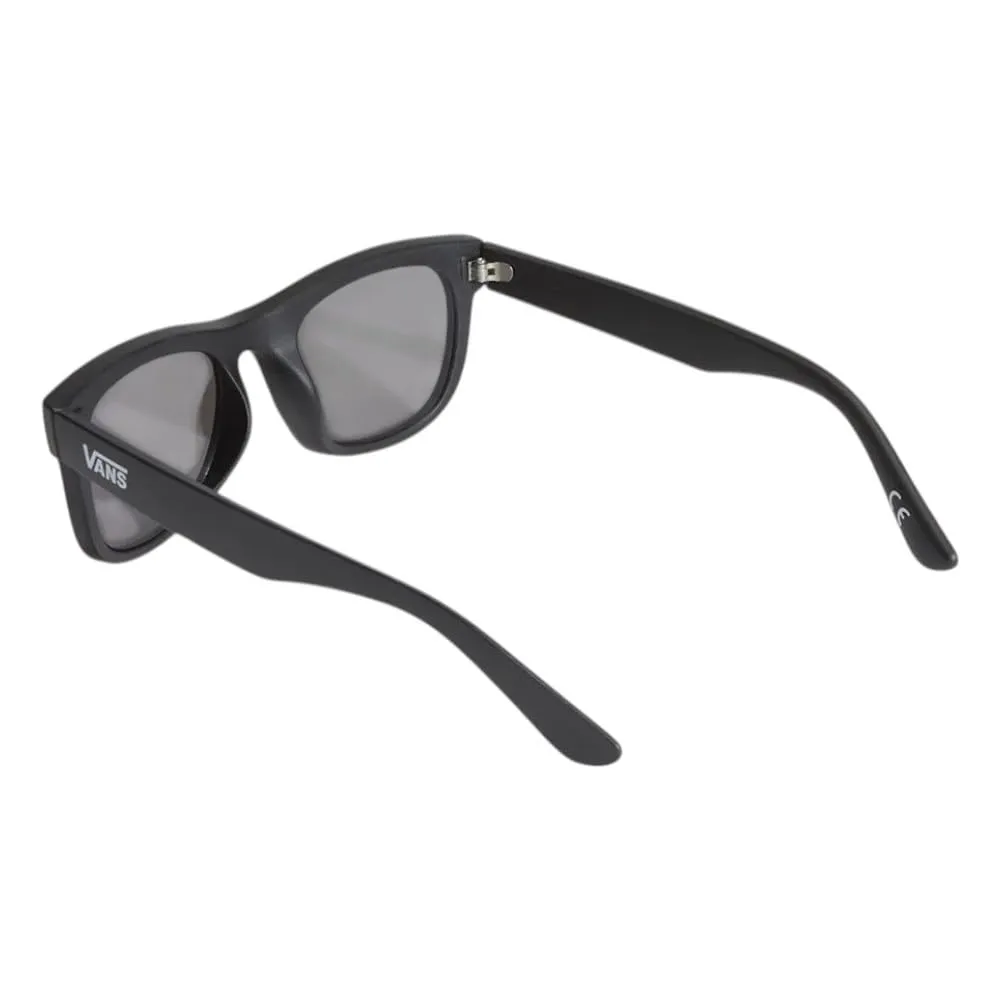 Vans Spicoli Sunglasses, Matte Black and Silver Mirror, One Size - immagine 3