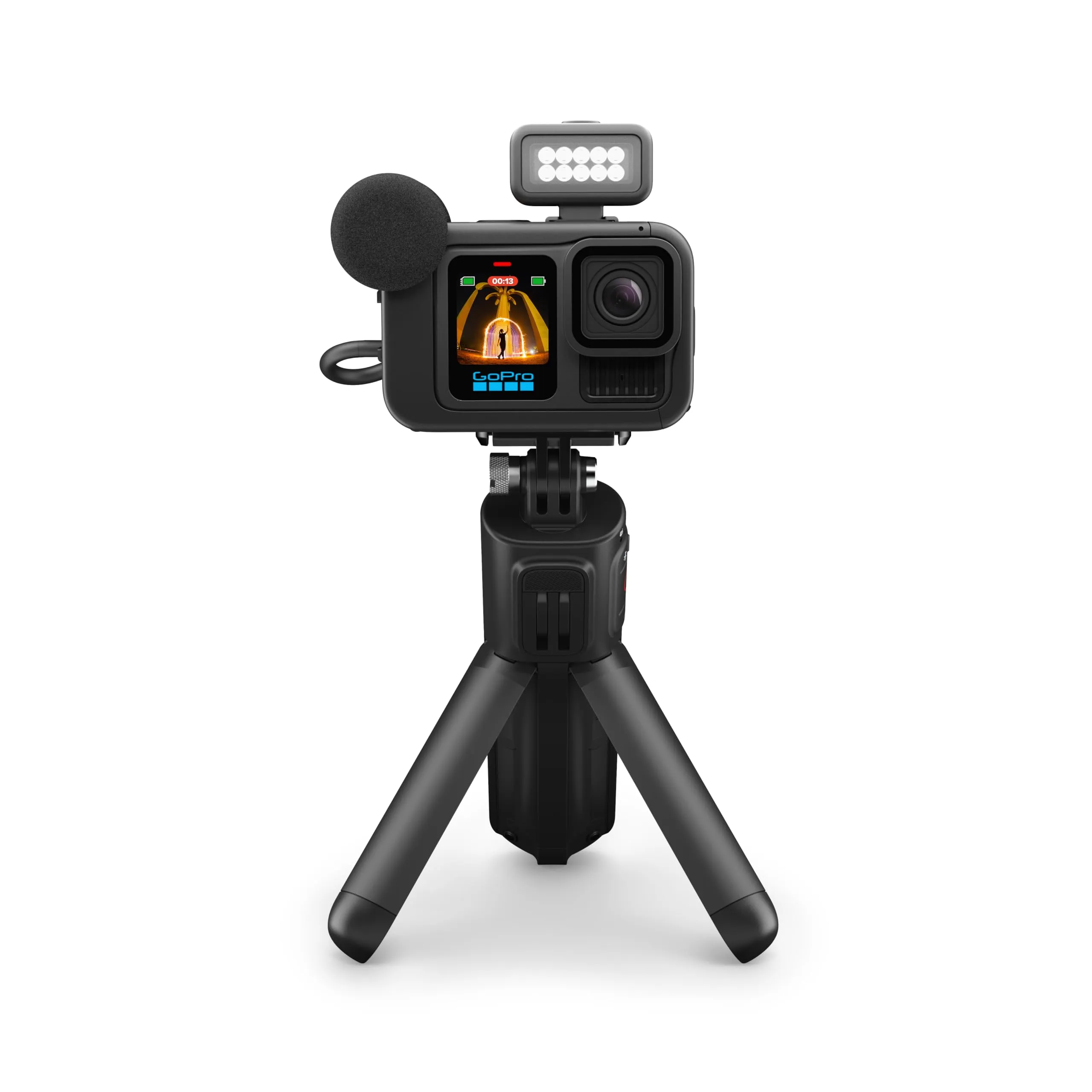 GoPro HERO13 Black Creator Edition - Volta, Media Mod, Light Mod, Enduro Battery, Magnetic Latch Mount and Carrying Case - immagine 1