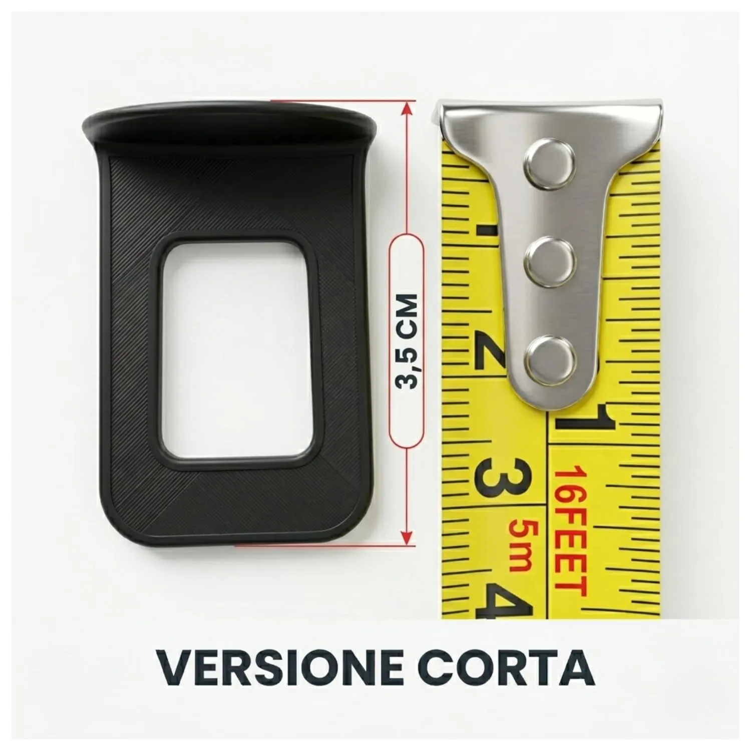 Generico Blocca Clip Anti-Bip Avviso Suono Cinture di Sicurezza Auto UltraSlim (Pack 2 Clip) - immagine 4