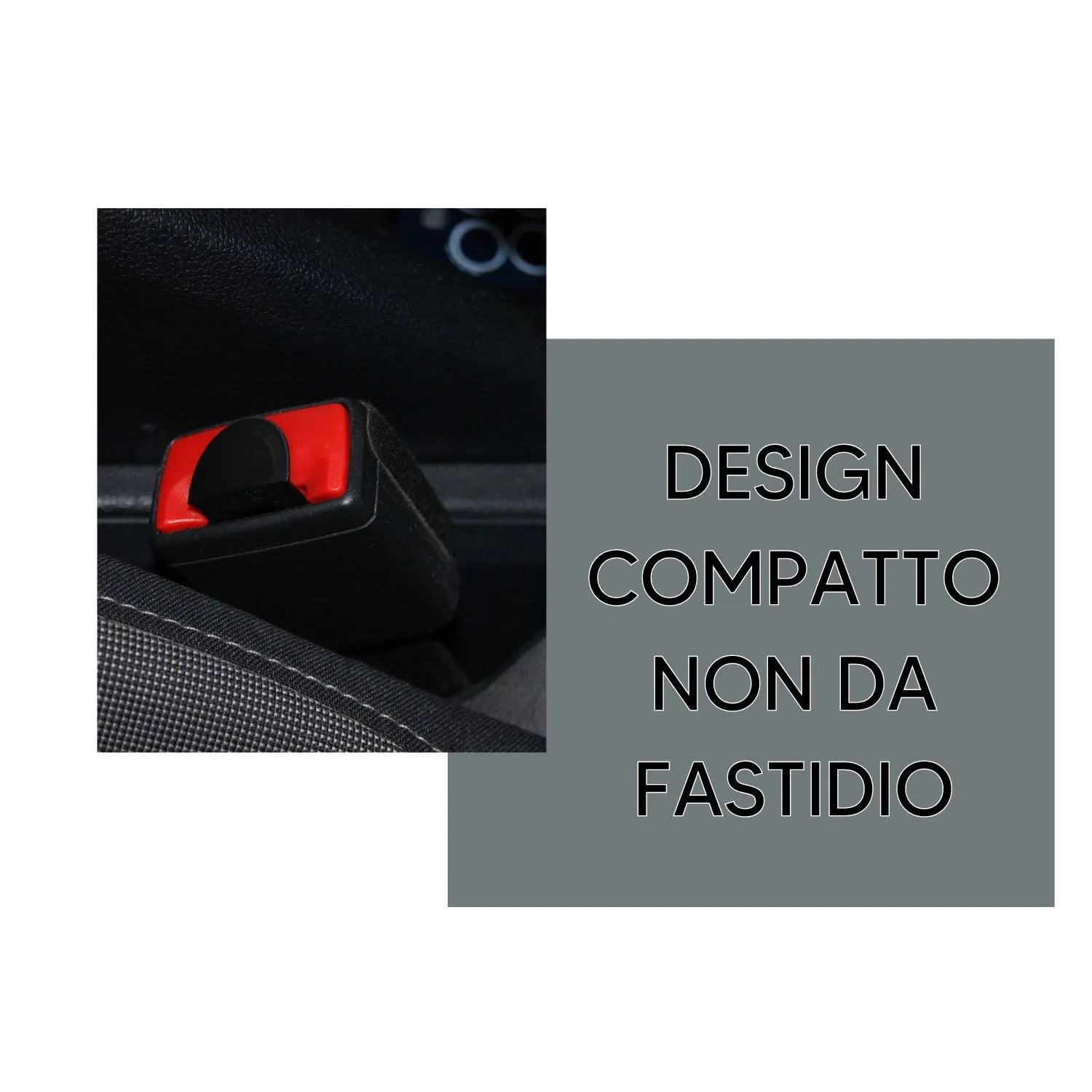 Generico Blocca Clip Anti-Bip Avviso Suono Cinture di Sicurezza Auto UltraSlim (Pack 2 Clip) - immagine 8