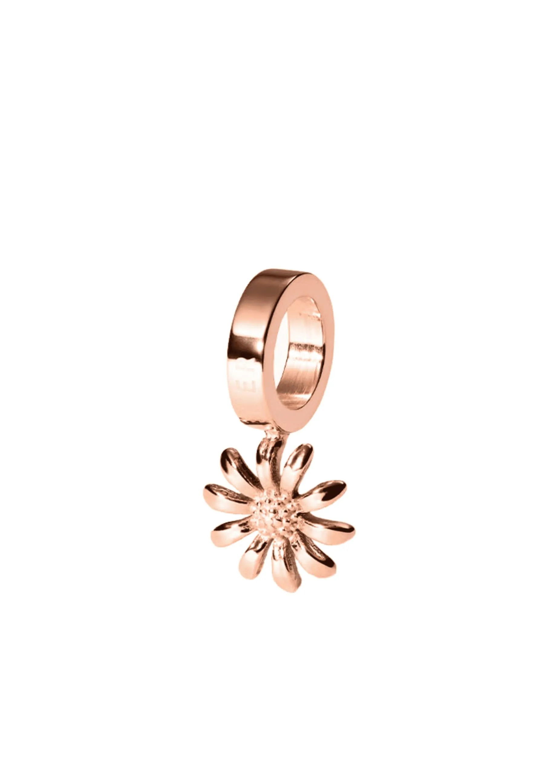 Purelei Birth Flower Charm September, Rose Gold Plated Stainless Steel - immagine 1