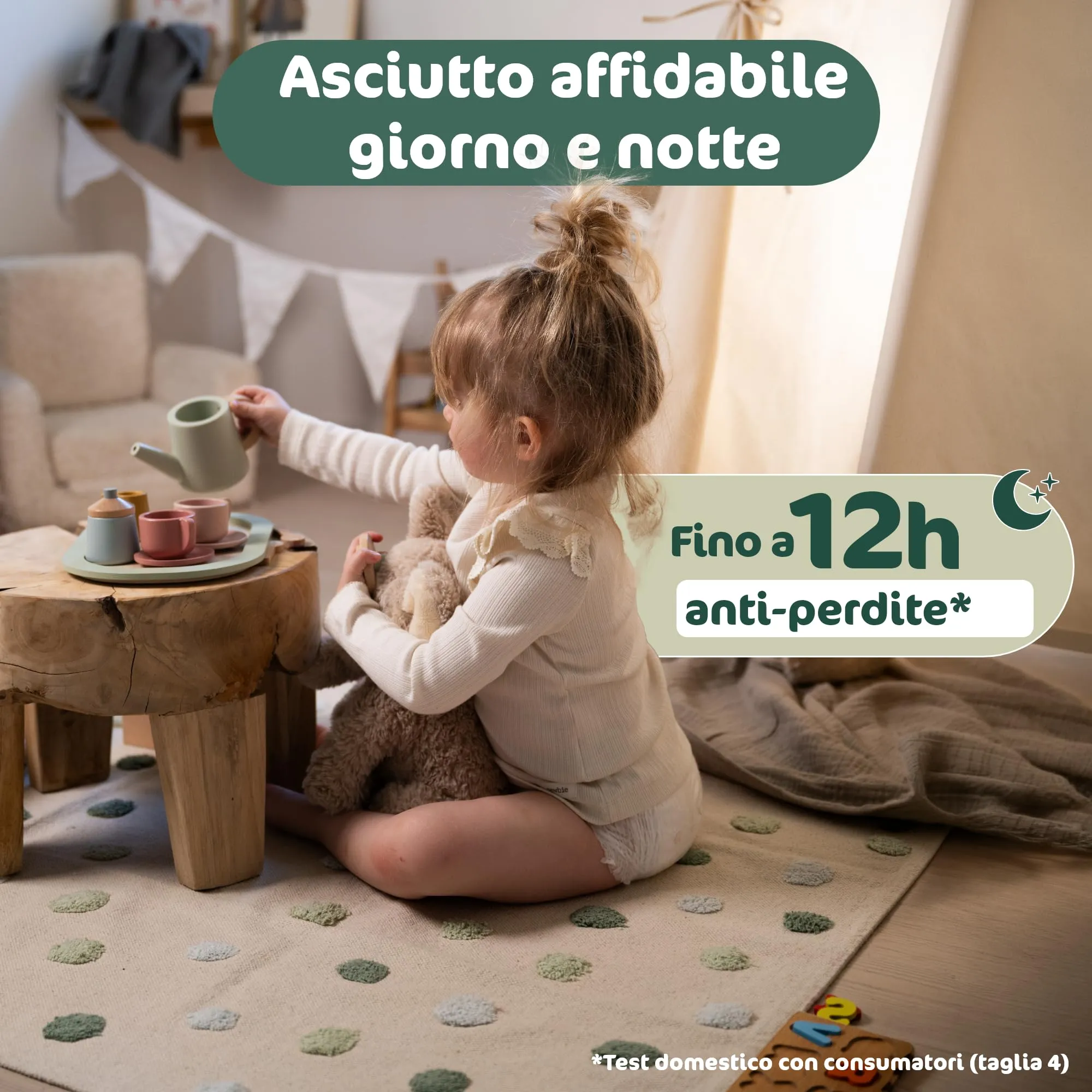 Naty BioEmbrace Pannolini, Taglia 3 (4–9kg), 100 pezzi - immagine 2