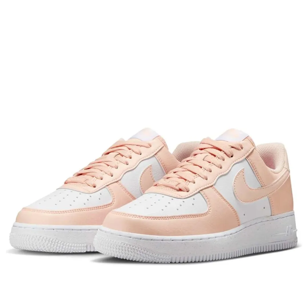 Nike Air Force 1 '07 Next Nature DV3808-111 Bianco Corallo Lavato Bianco - immagine 3