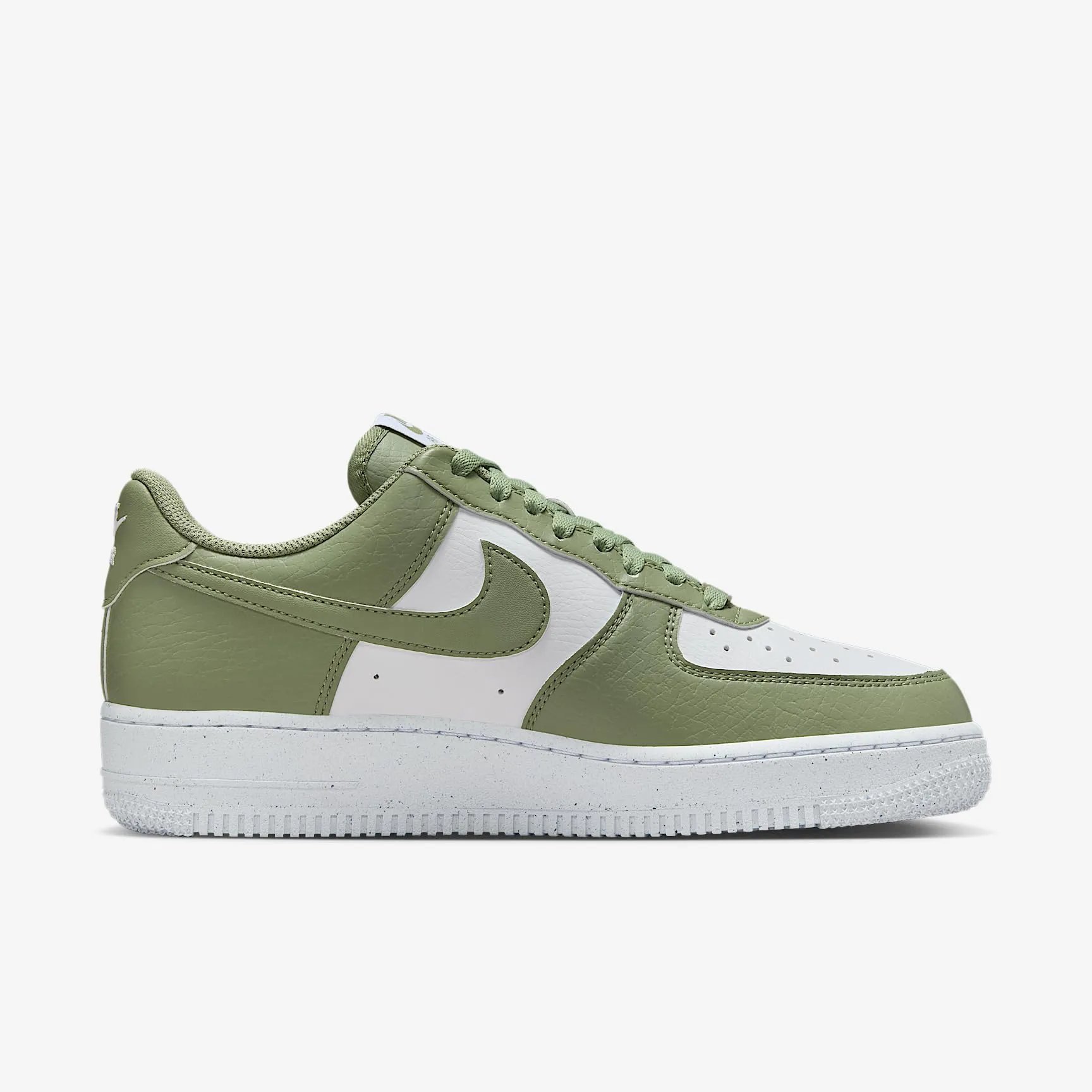 Nike Air Force 1 '07 Next Nature Sneaker DV3808-113 White Oil Green White - immagine 3