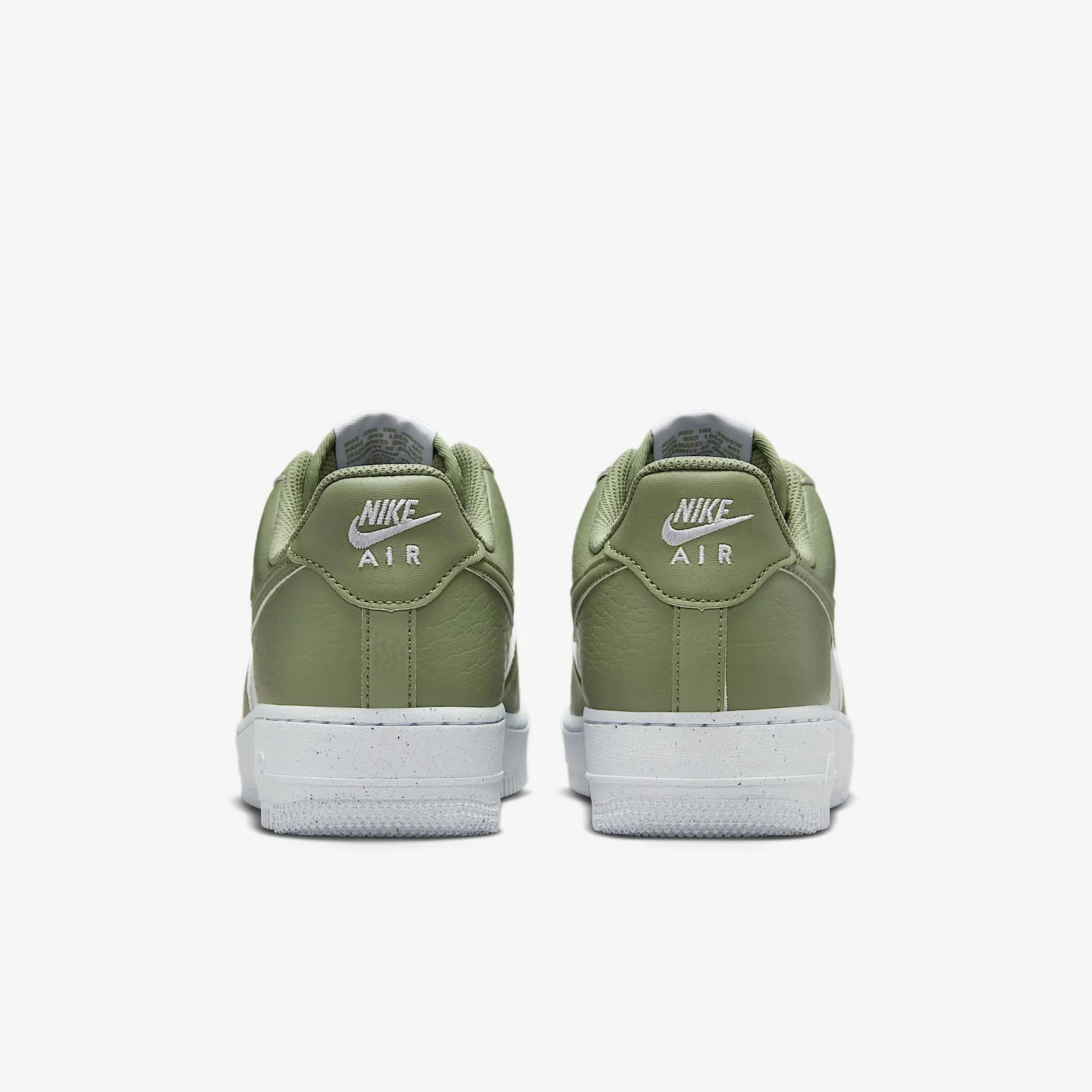Nike Air Force 1 '07 Next Nature Sneaker DV3808-113 White Oil Green White - immagine 6