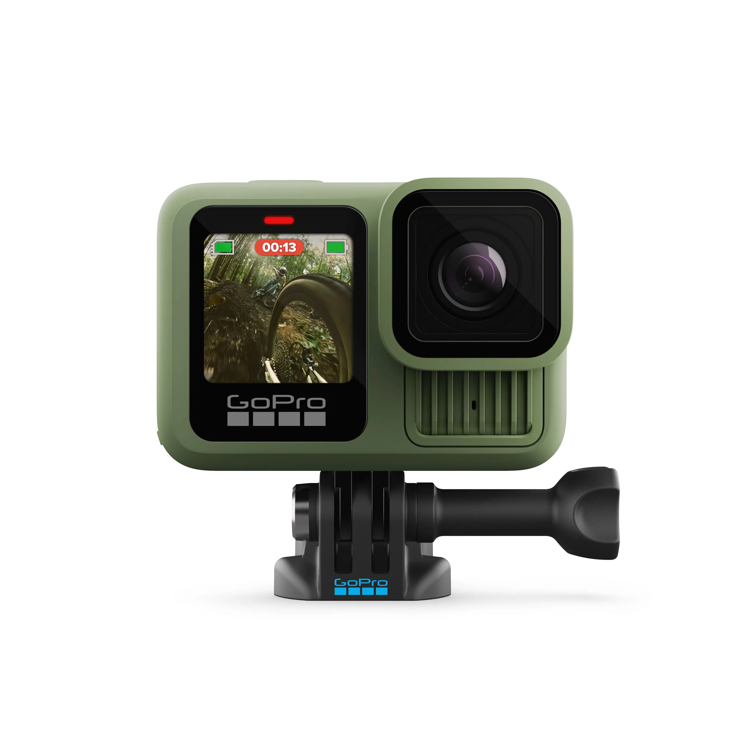 GoPro HERO13 Black Forest Green - Action Camera 5.3K60, 27MP, HB Lens Compatibility - immagine 2