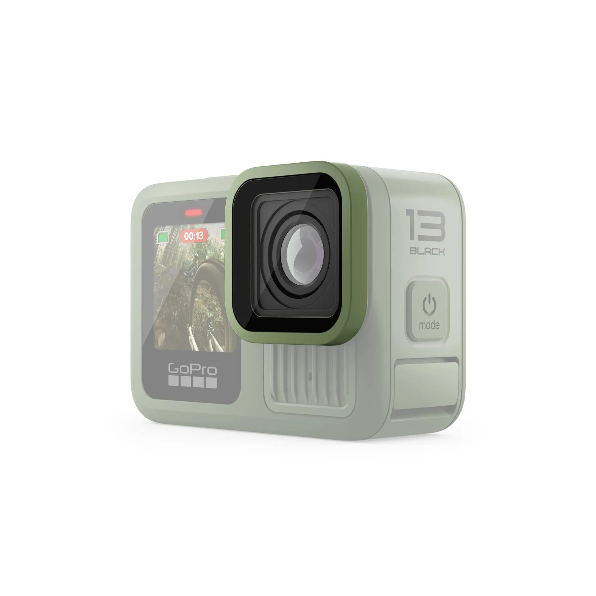 GoPro HERO13 Black Forest Green - Action Camera 5.3K60, 27MP, HB Lens Compatibility - immagine 7