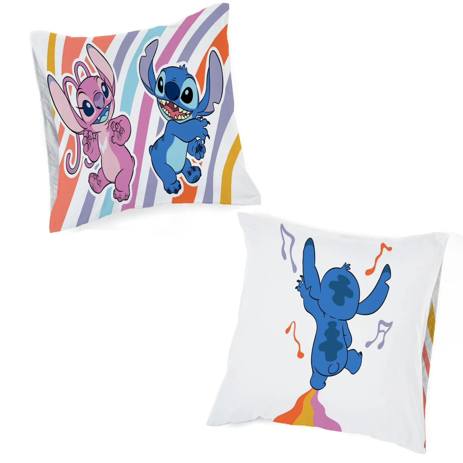 Jay Franco Set Copripiumino Singolo Disney Lilo & Stitch, 100% Cotone, con Federa 80 x 80 cm - immagine 3