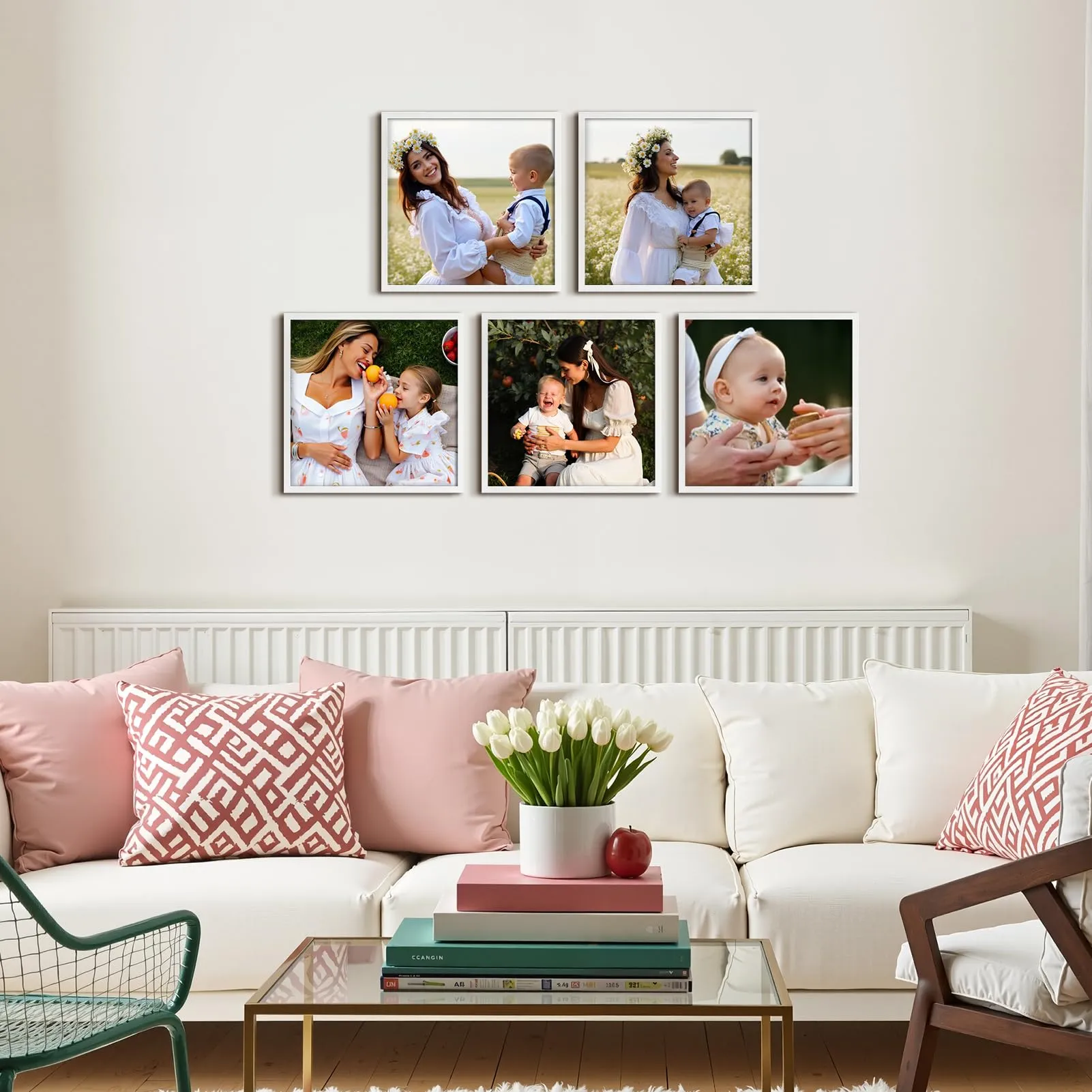 Ditwis Cornice Quadrata 30x30 Bianca - immagine 4