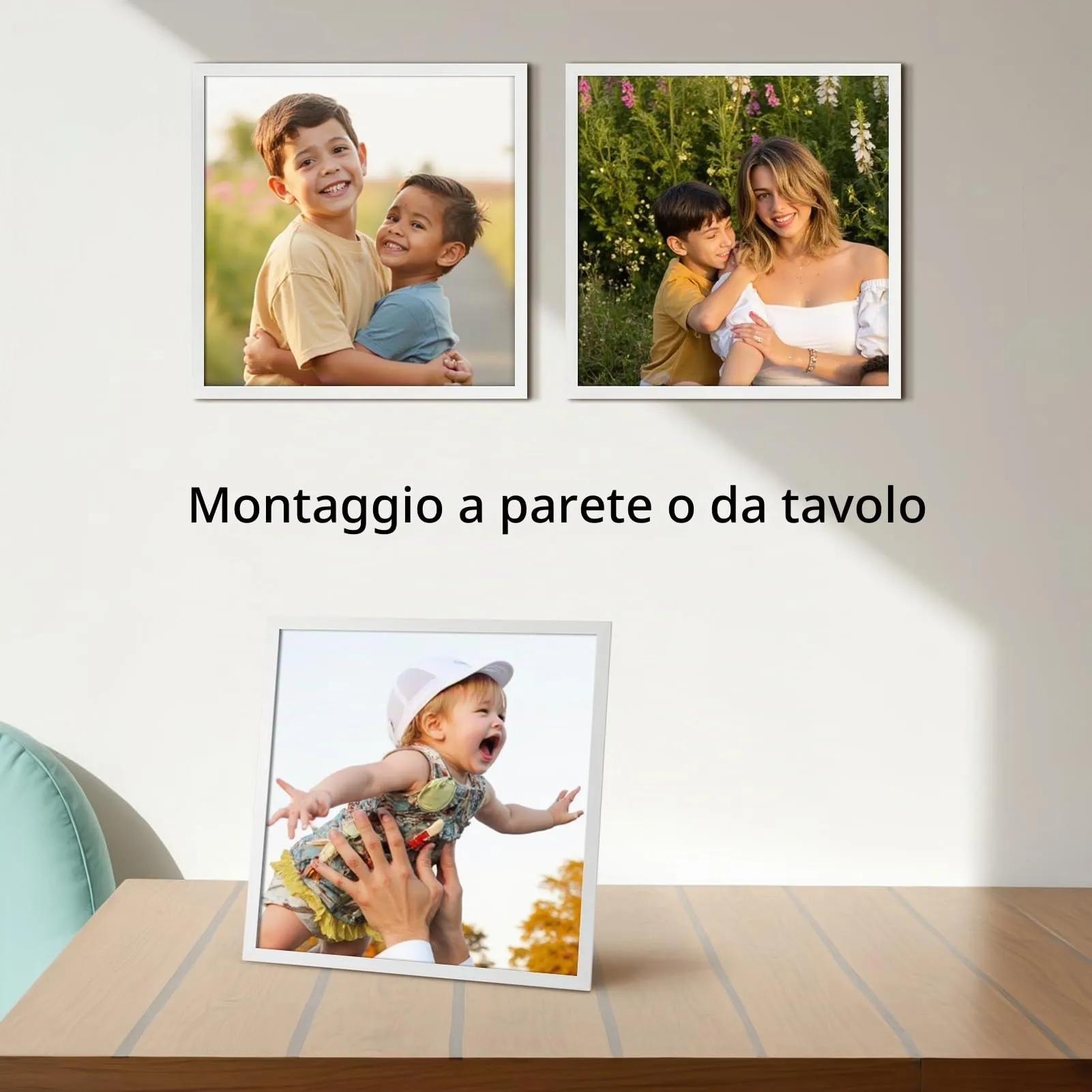 Ditwis Cornice Quadrata 30x30 Bianca - immagine 5