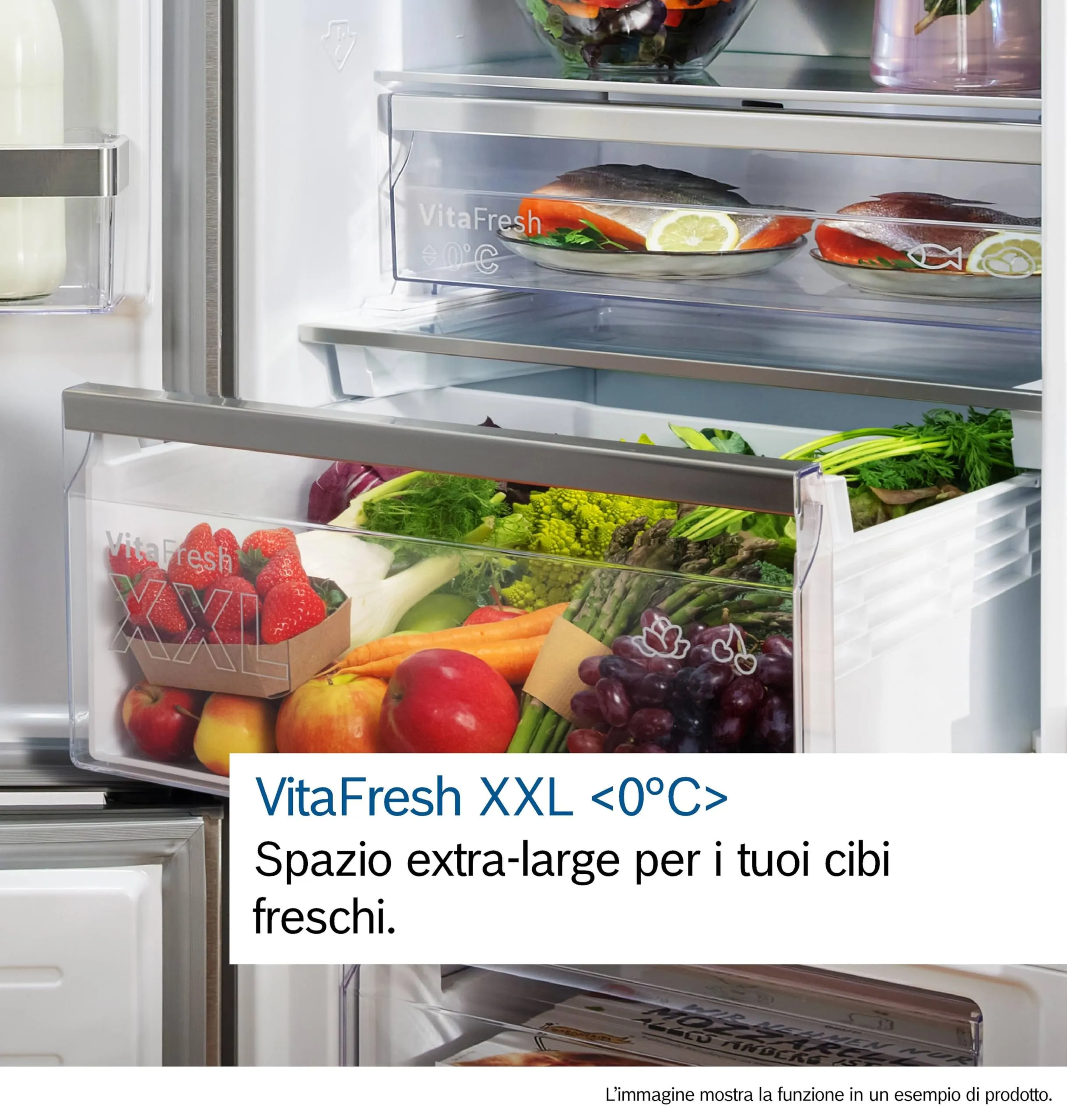 Bosch Serie 4 KGN392XCF Frigorifero Total No Frost 203x60 cm Acciaio Nero - immagine 9